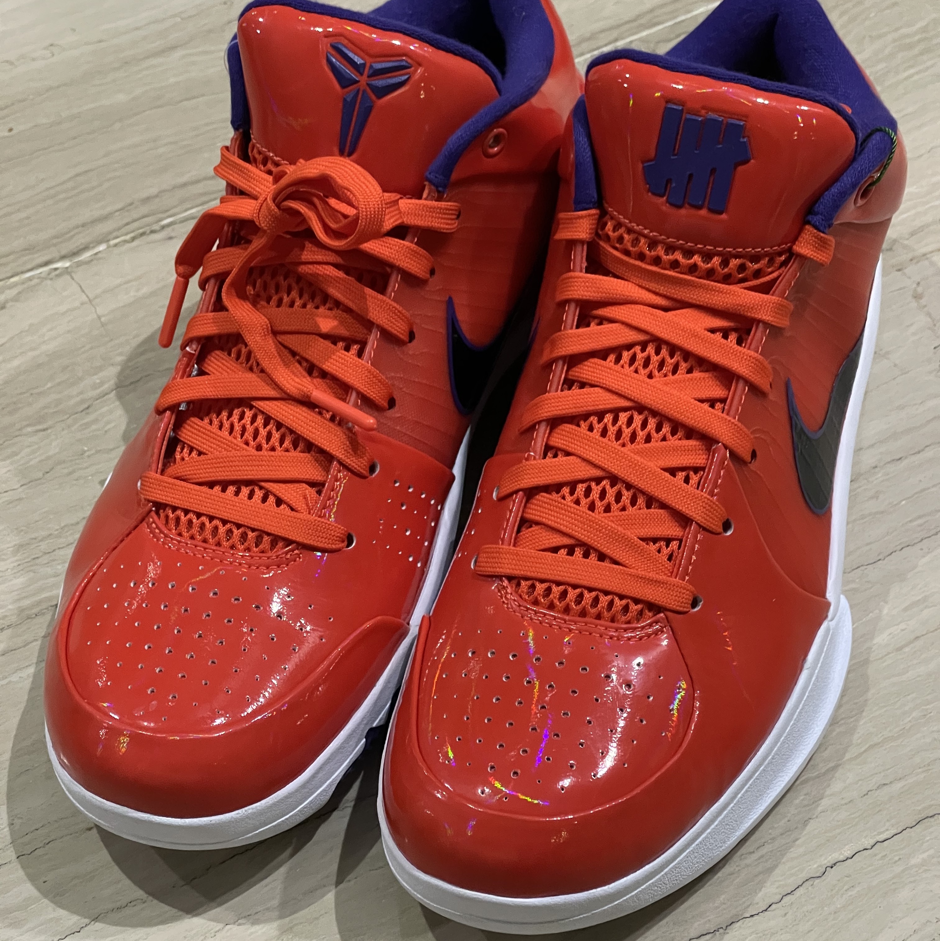 Nike x Undefeated Kobe 4 Protro Phoenix Suns 착용 스타일