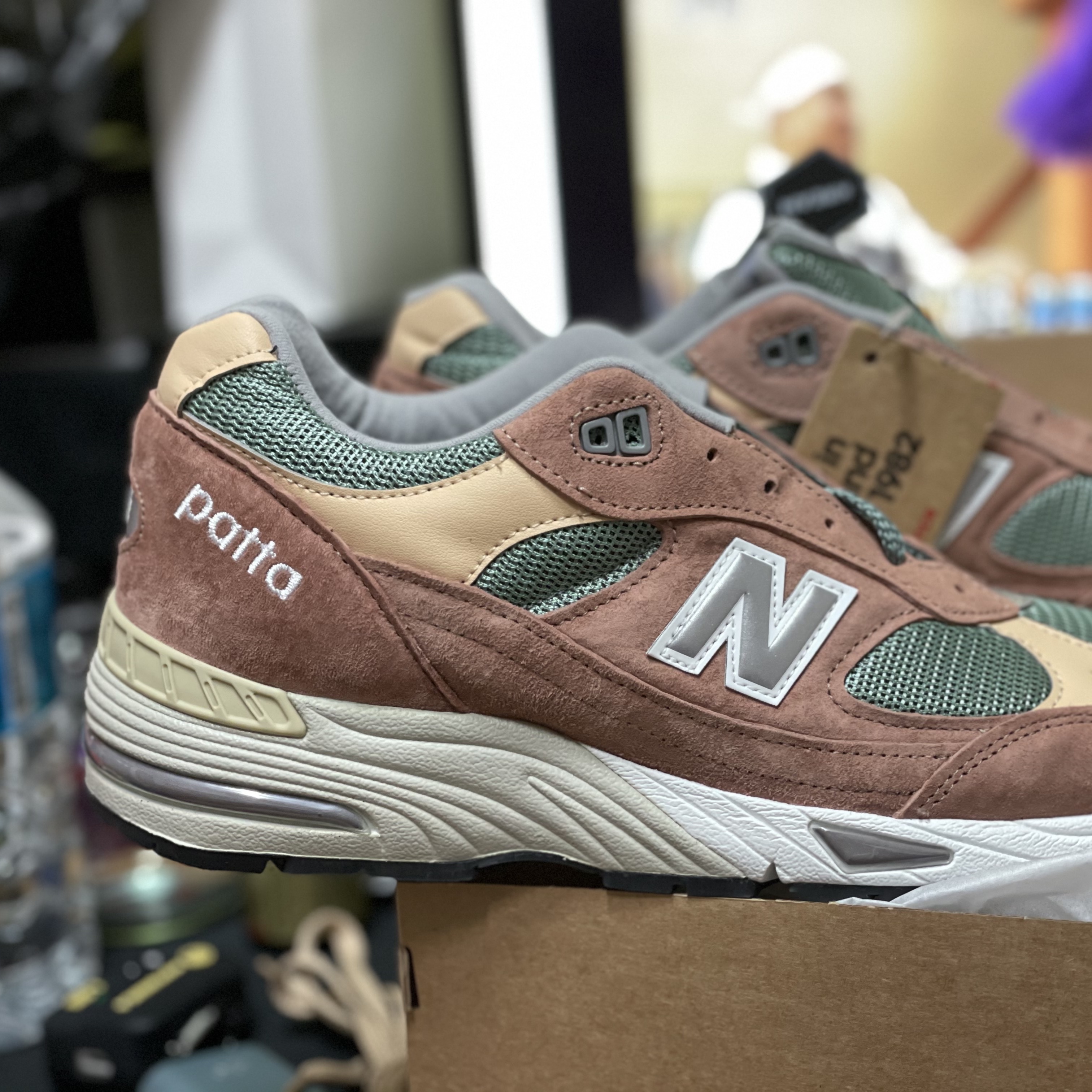 New Balance x Patta 991 Made in UK 착용 스타일