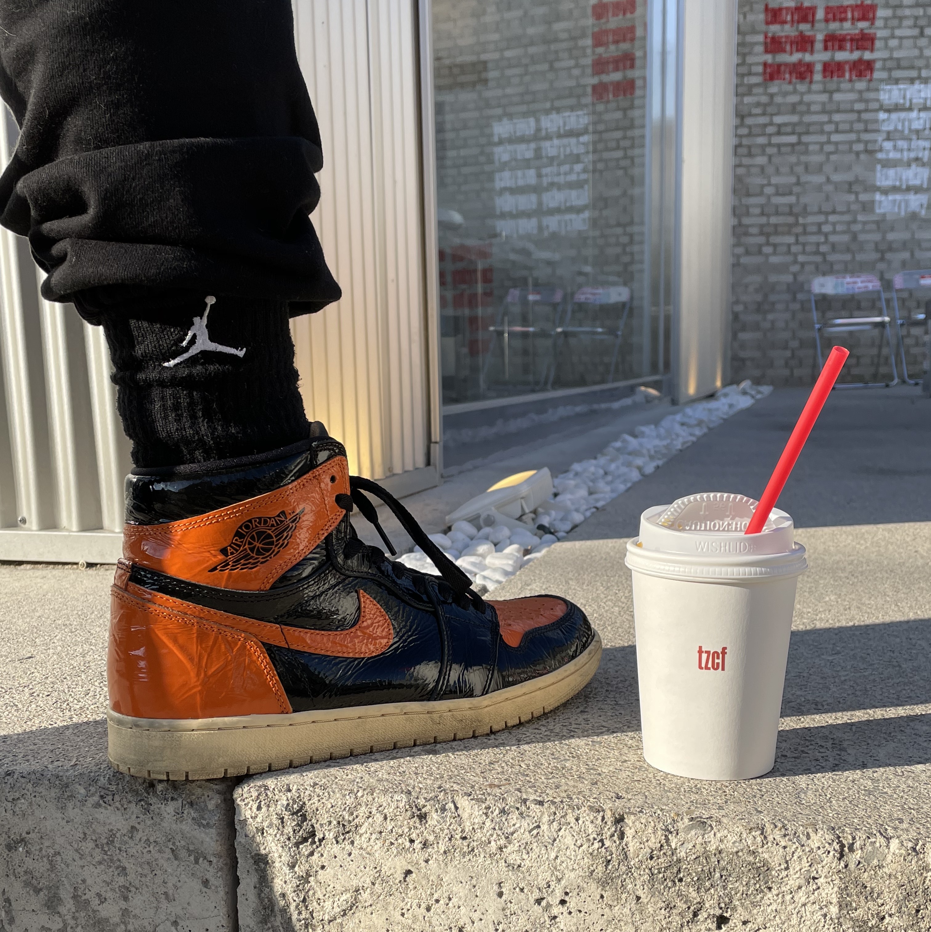 Jordan 1 Retro High Shattered Backboard 3.0 착용 스타일