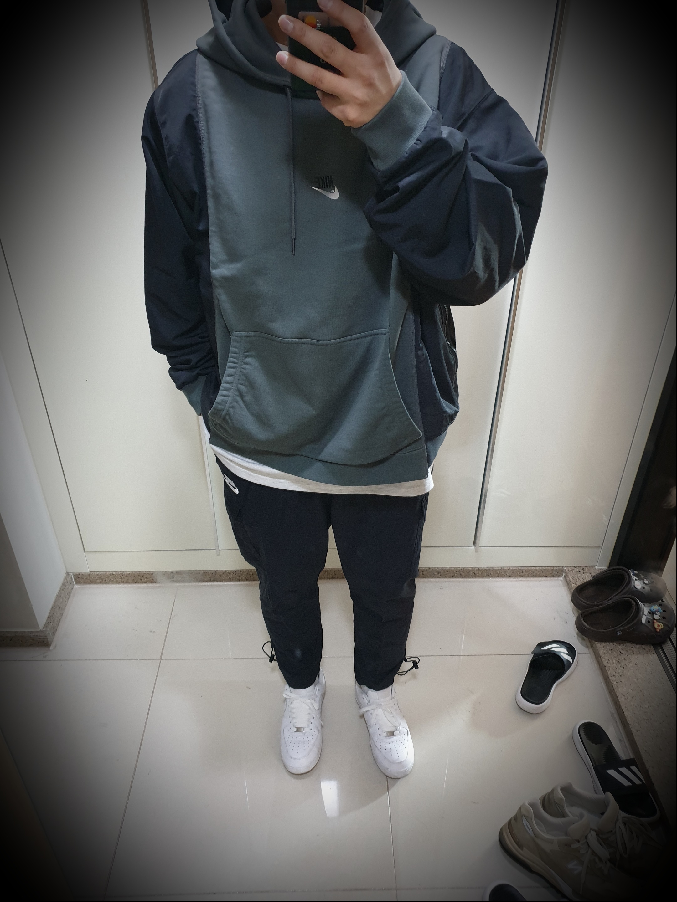 Nike Air Force 1 '07 Low White 착용 스타일