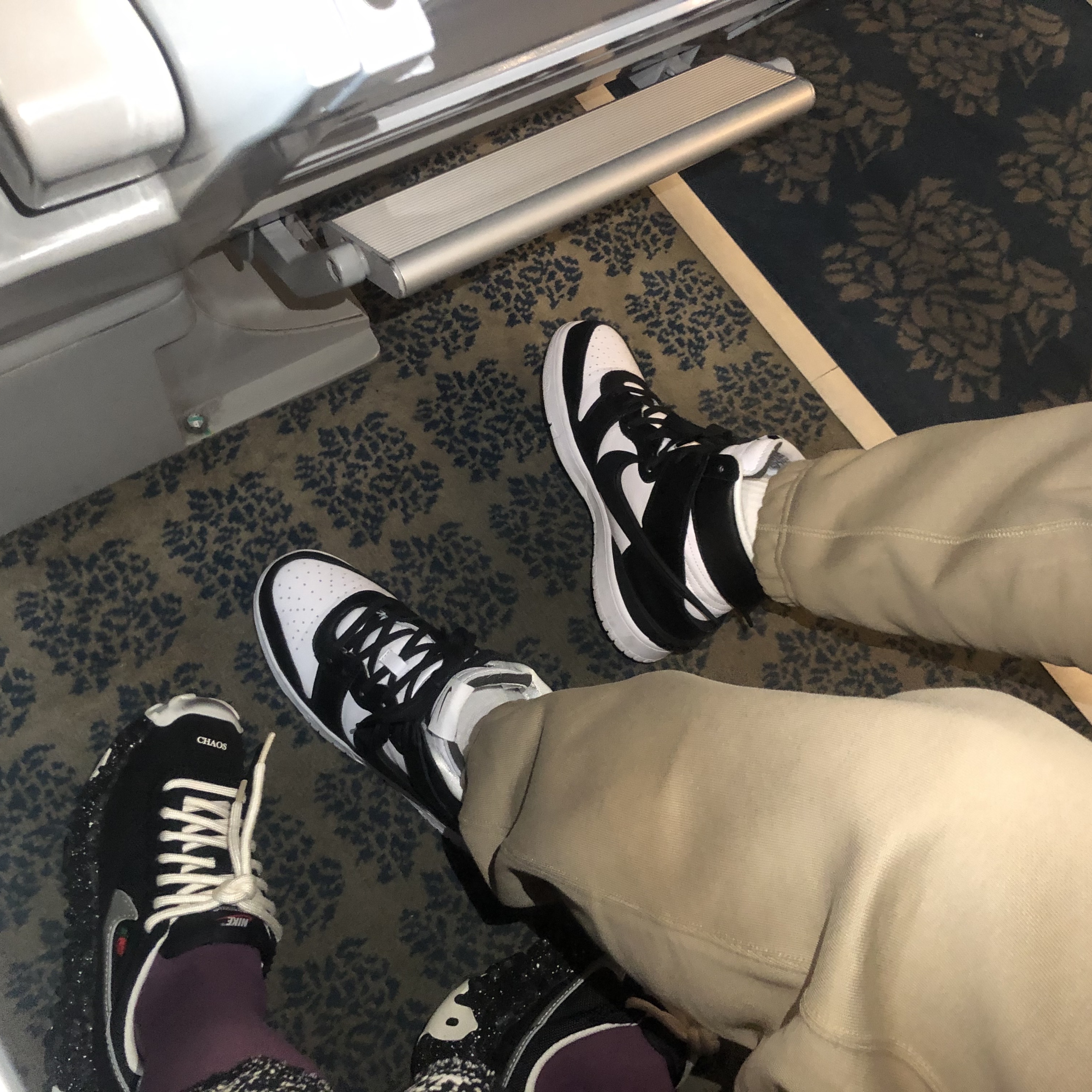 Nike x Ambush Dunk High Black, Nike x Undercover Overbreak SP Black 착용 스타일