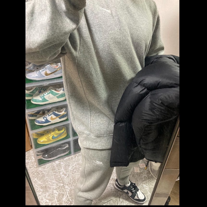 Nike Dunk Low Retro Black 착용 스타일