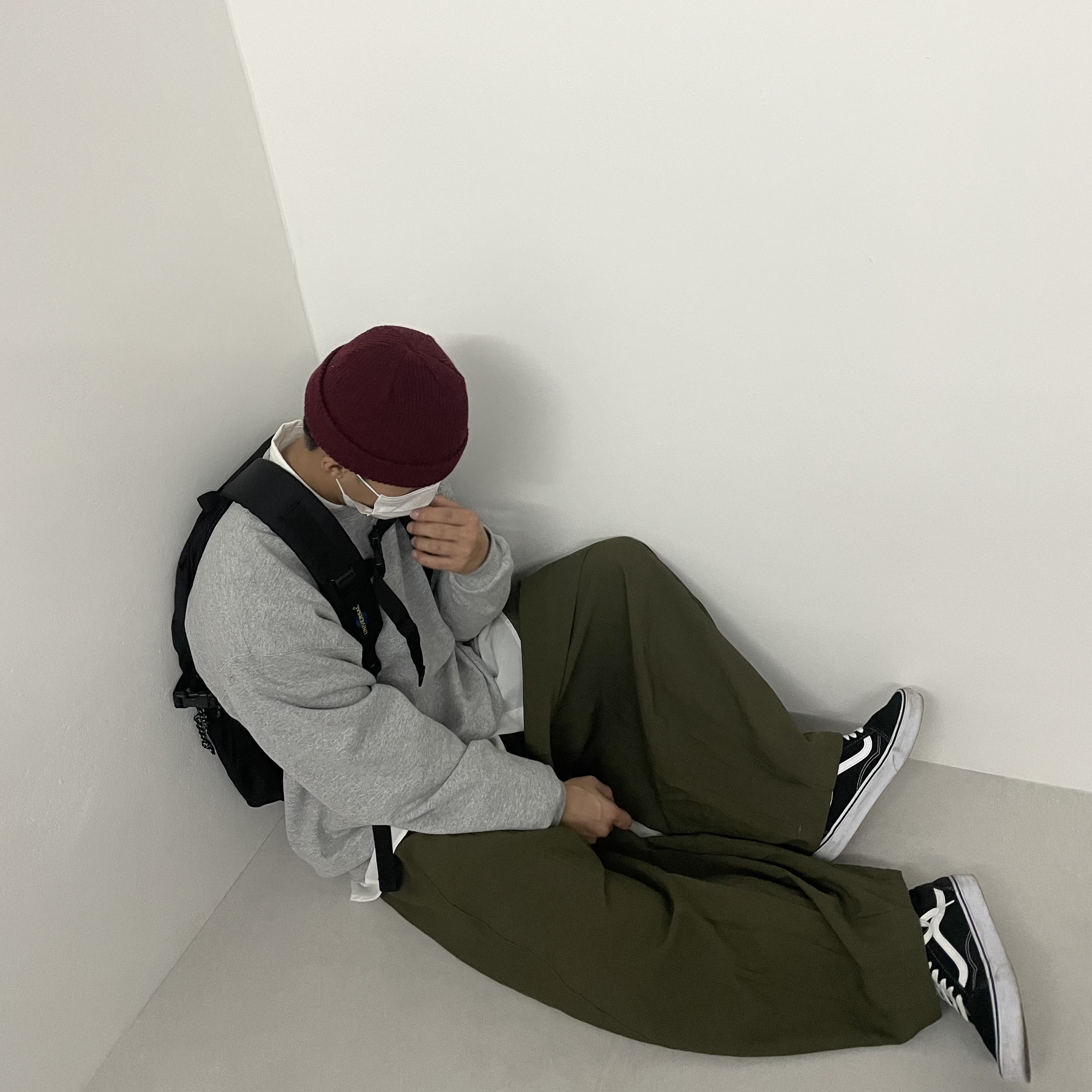Vans Vault OG Old Skool LX Black 착용 스타일