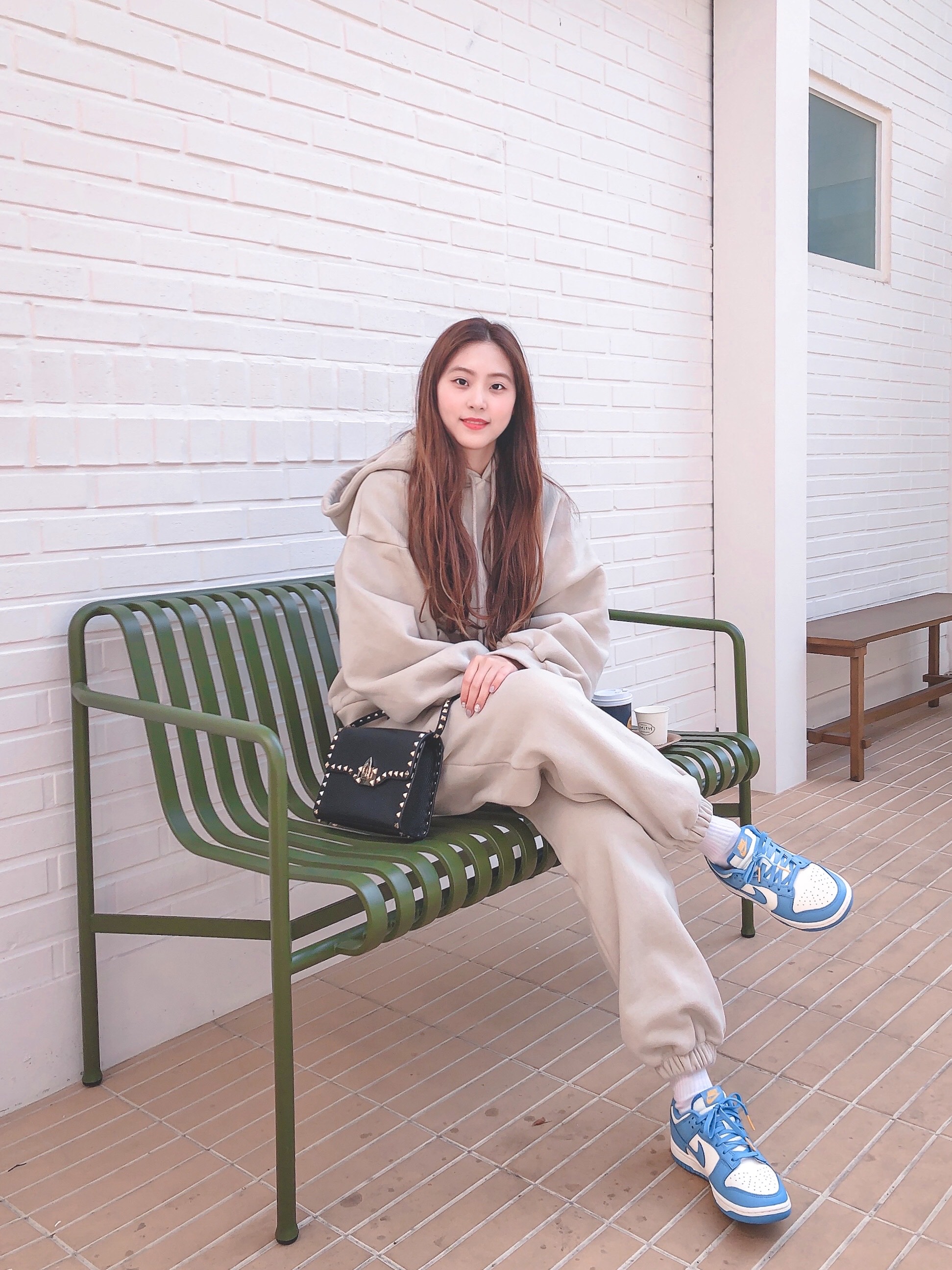 (W) Nike Dunk Low Coast 착용 스타일