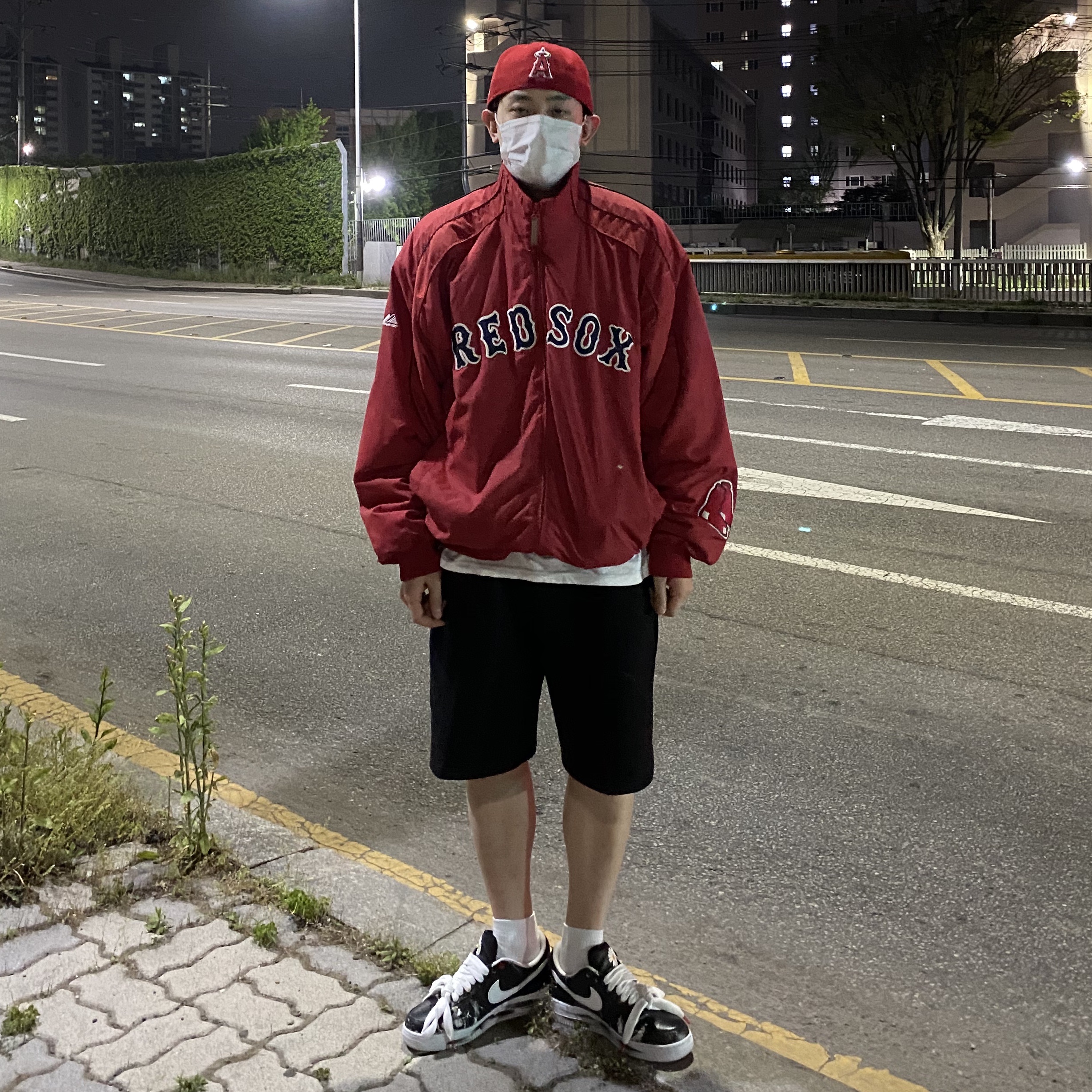 Nike x Peaceminusone Air Force 1 Low Para-Noise 착용 스타일