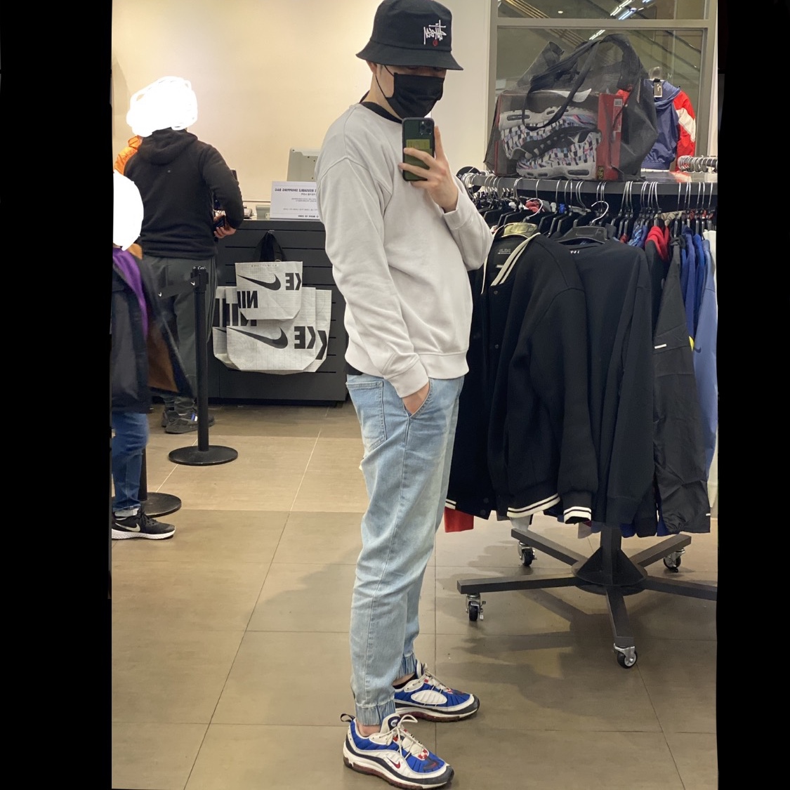 Nike Air Max 98 Gundam 2018 착용 스타일