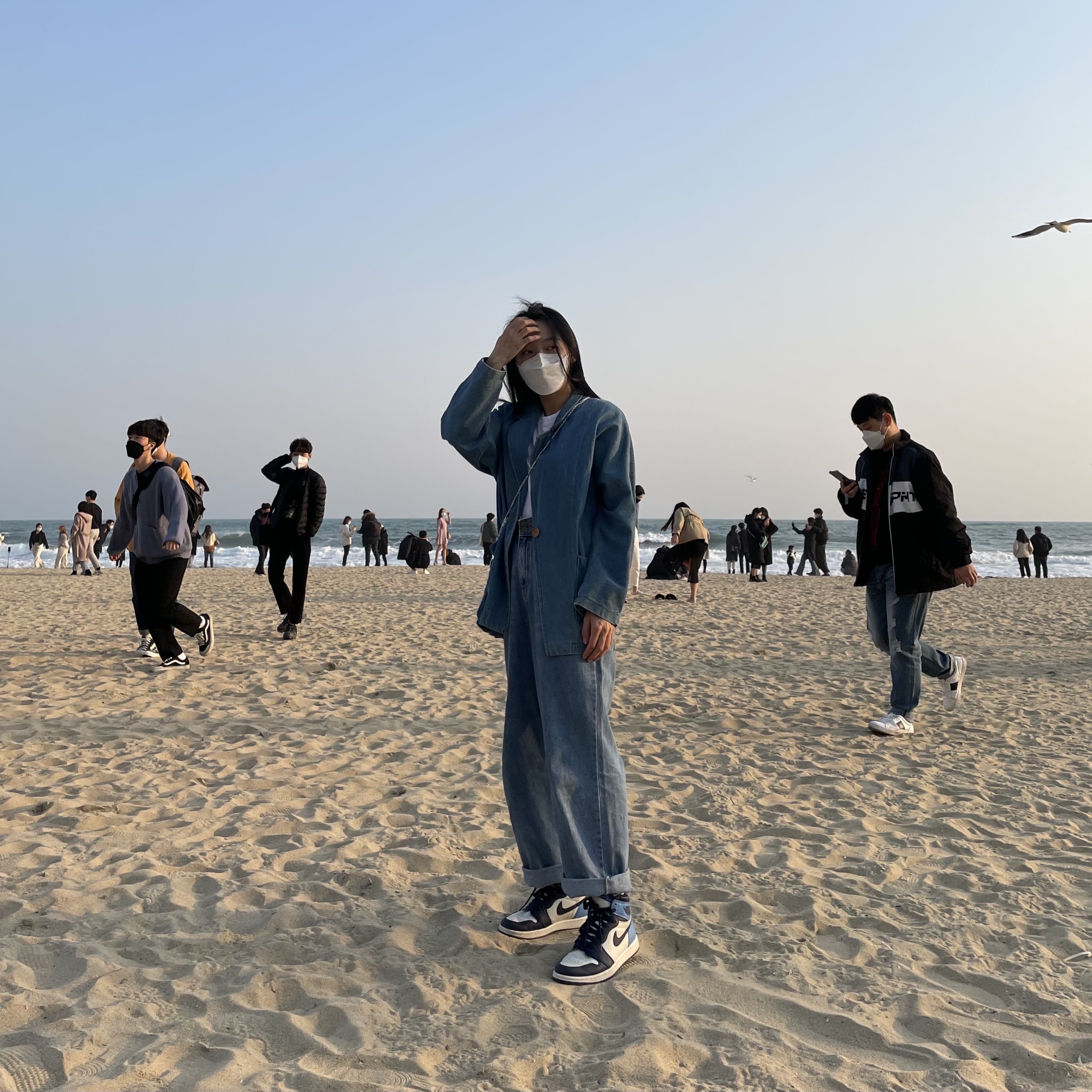 Jordan 1 Retro High Obsidian UNC 착용 스타일