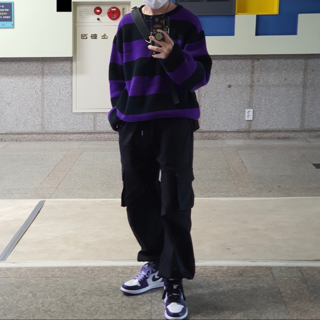 Jordan 1 Retro High OG Court Purple 2020 착용 스타일