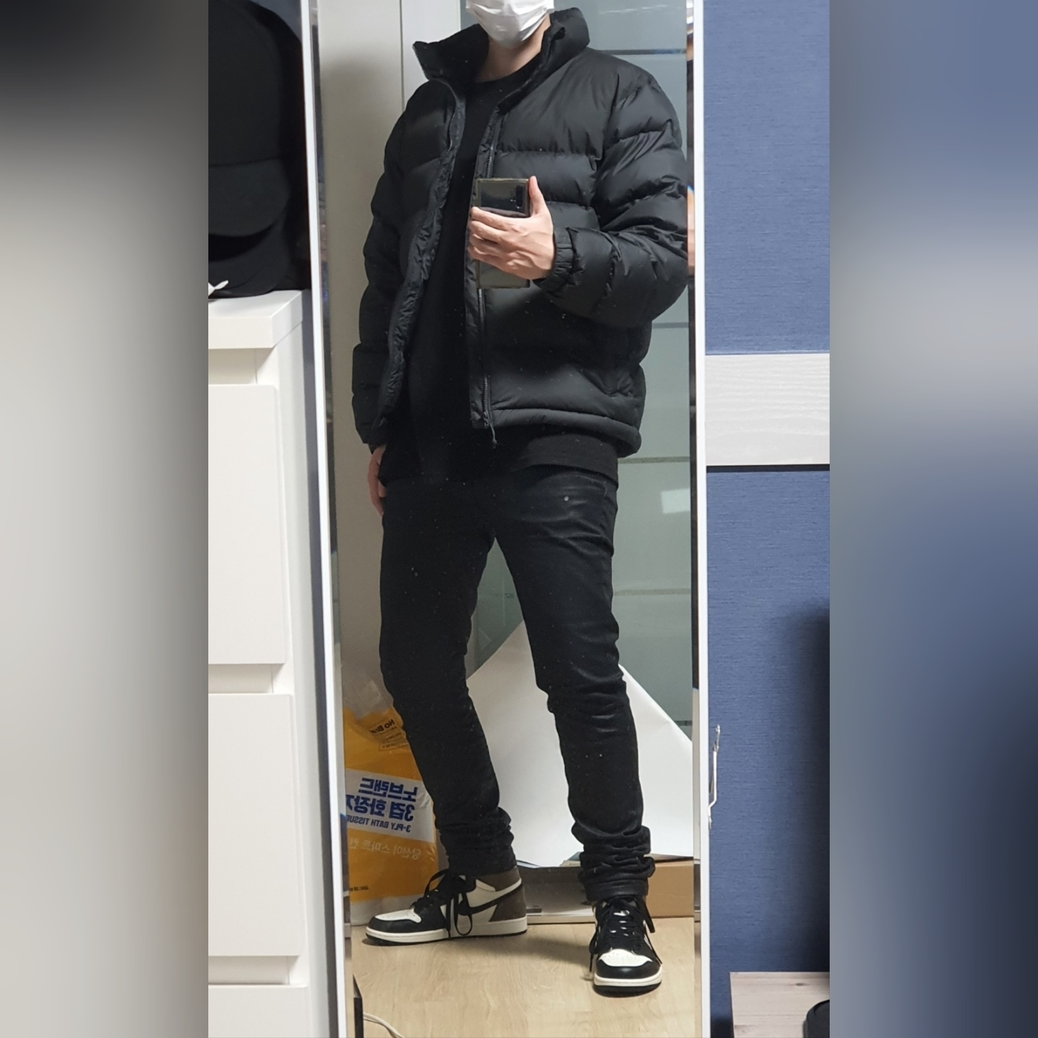 Jordan 1 Retro High OG Black Mocha 착용 스타일
