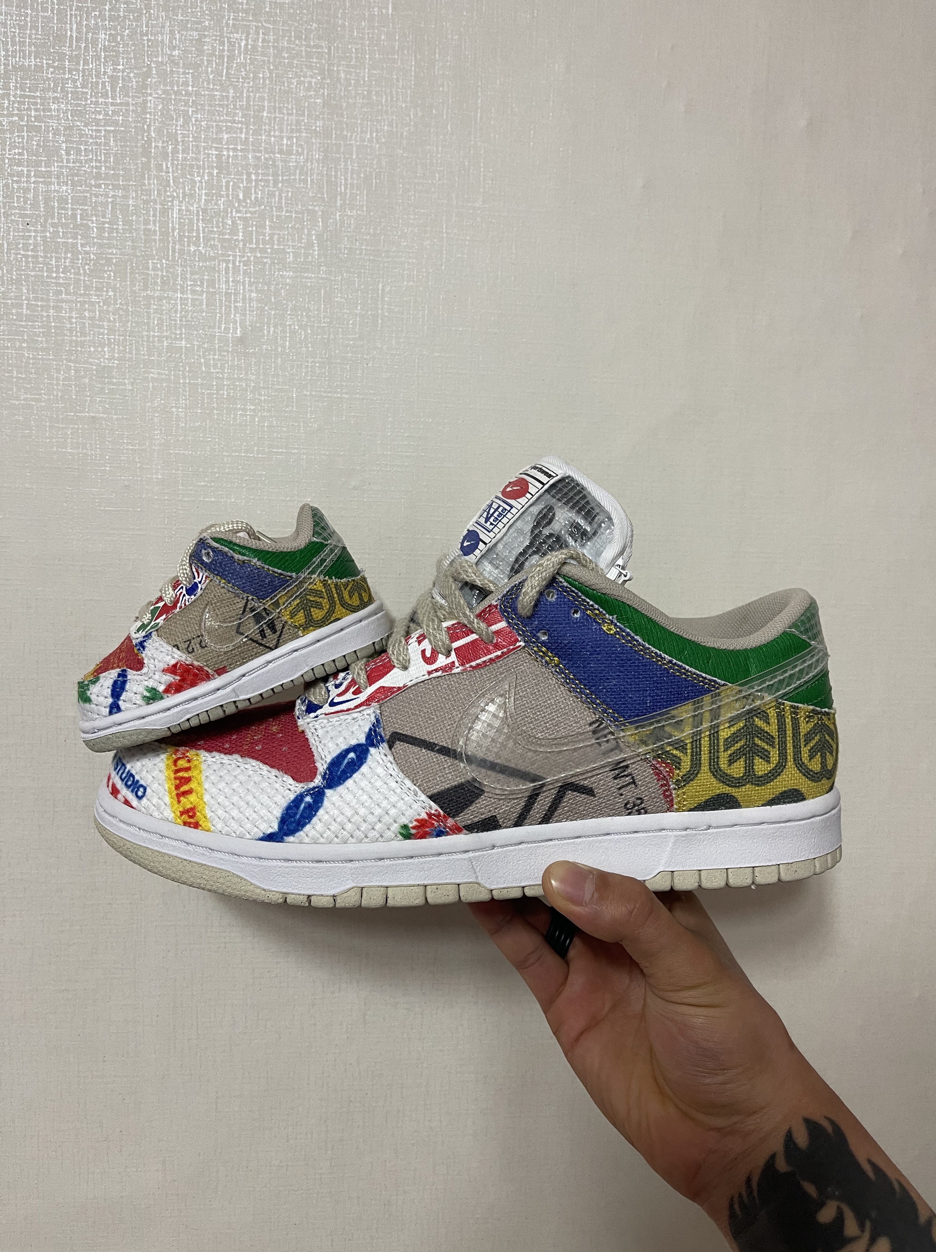 Nike Dunk Low SP City Market, (TD) Nike Dunk Low SP City Market 착용 스타일