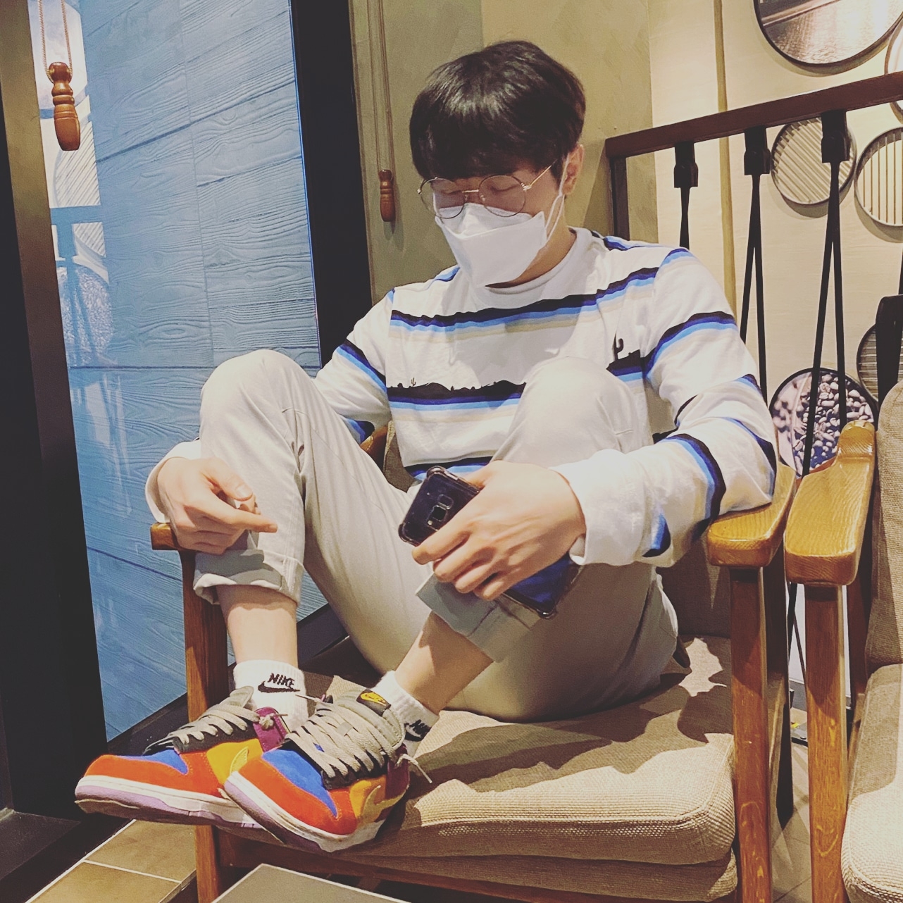 Nike Dunk Low SP Retro Viotech 2019 착용 스타일