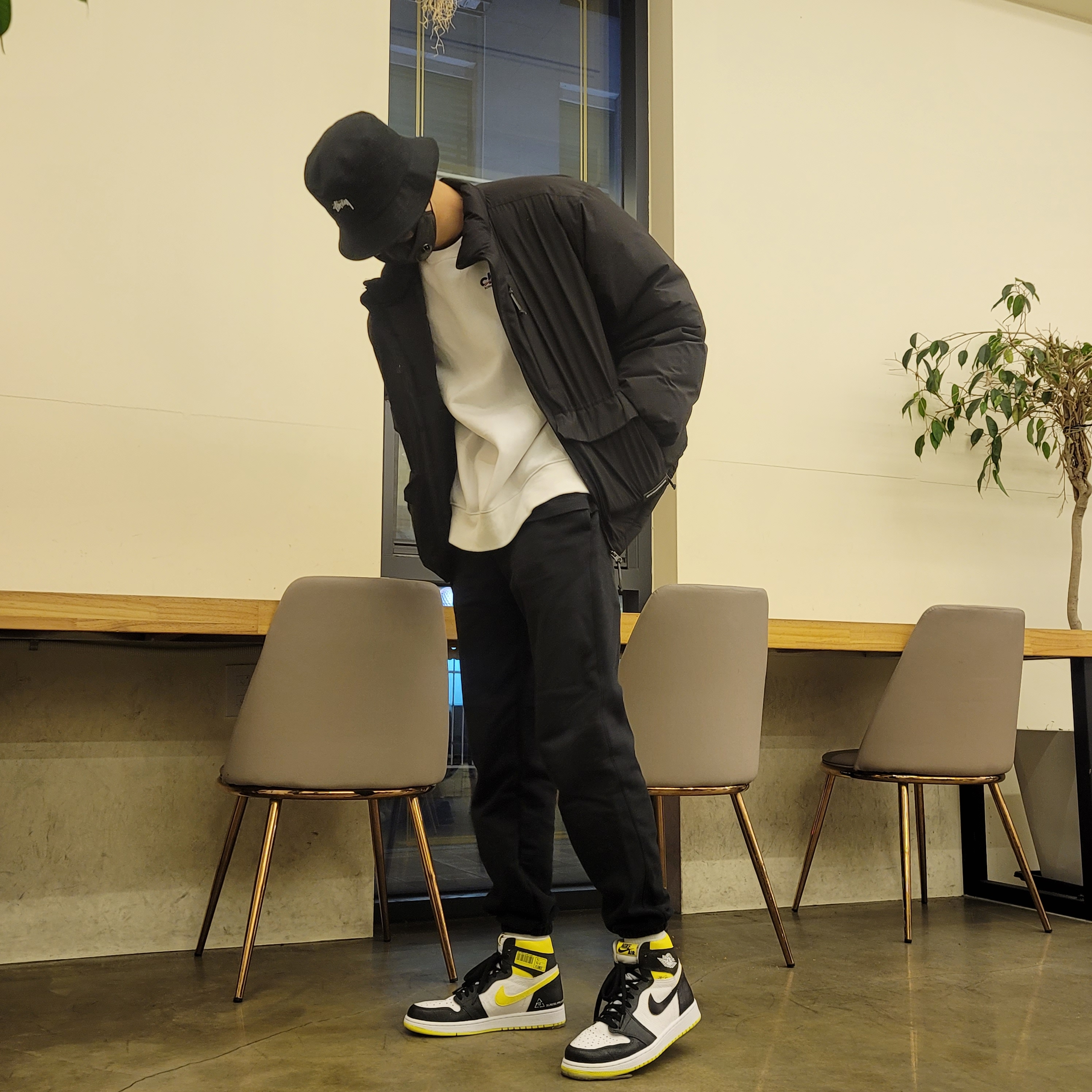 Jordan 1 Retro High OG First Class Flight 착용 스타일 - 3