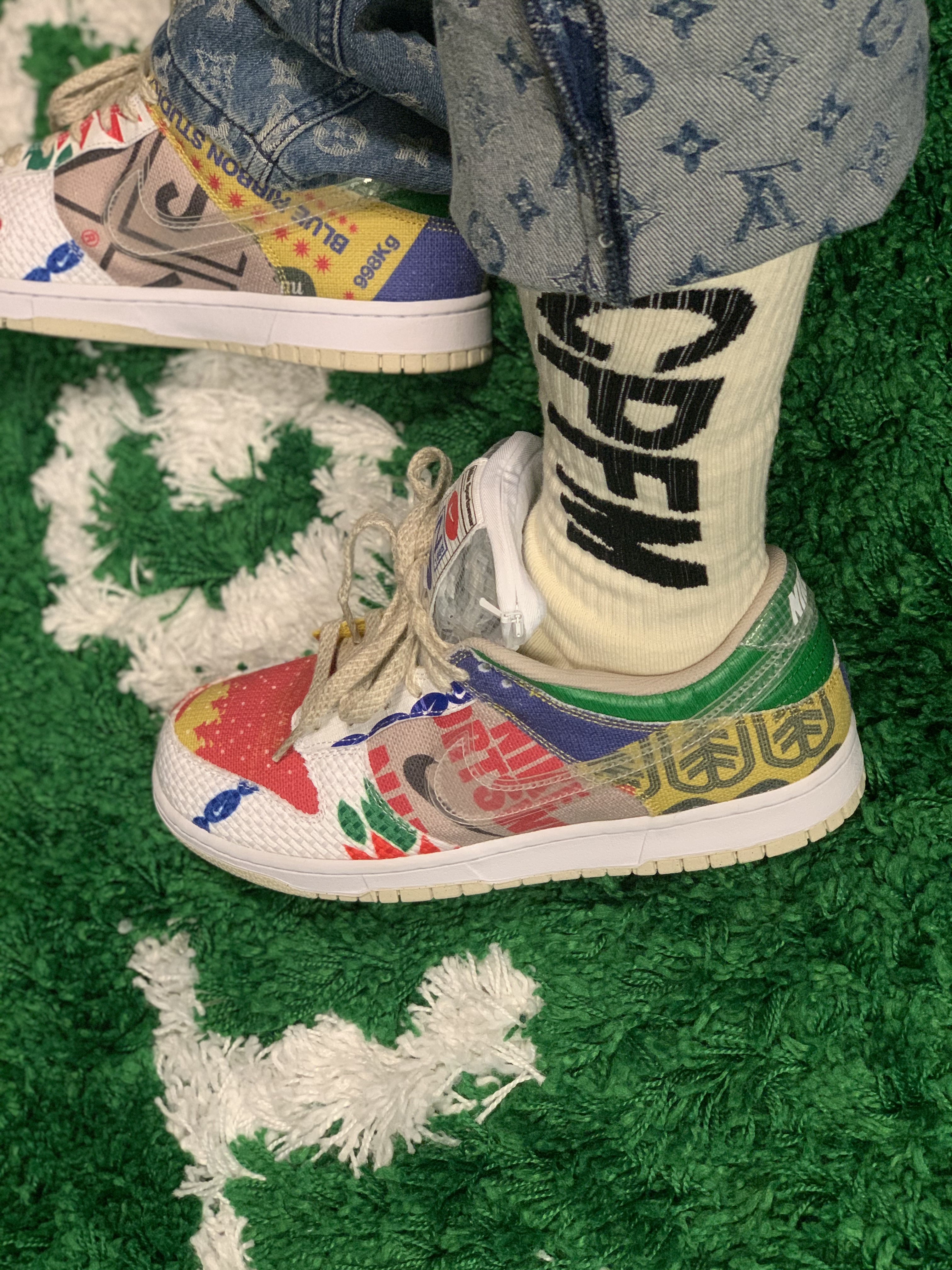 Nike Dunk Low SP City Market 착용 스타일