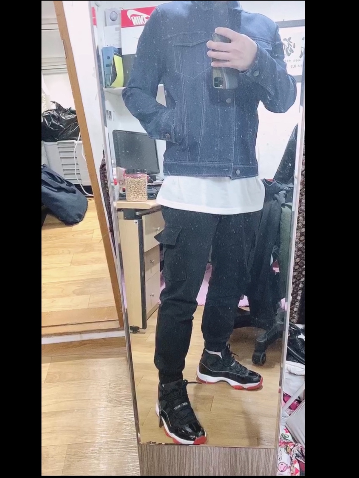 Jordan 11 Retro Bred 2019 착용 스타일