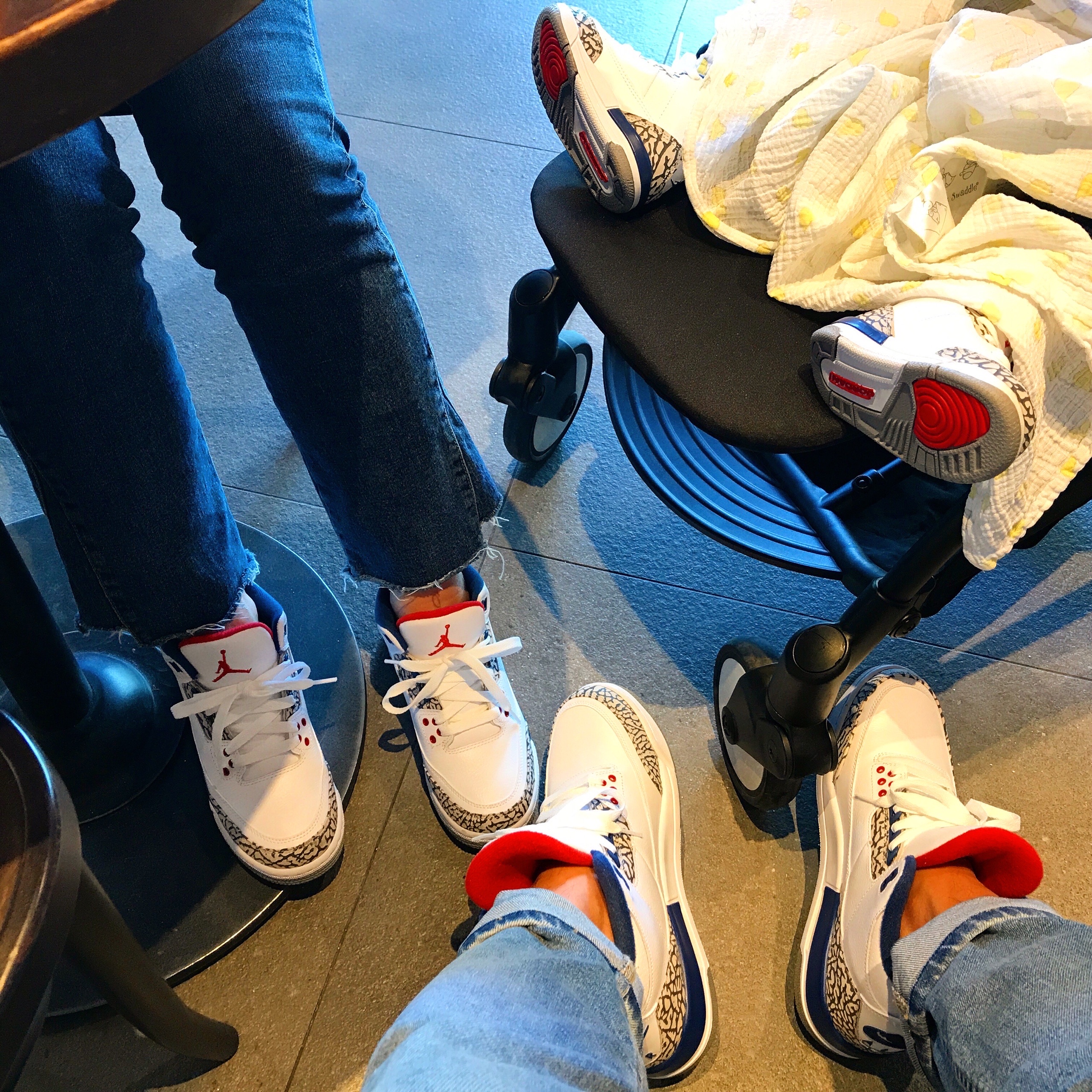 Jordan 3 Retro OG True Blue 2016 착용 스타일