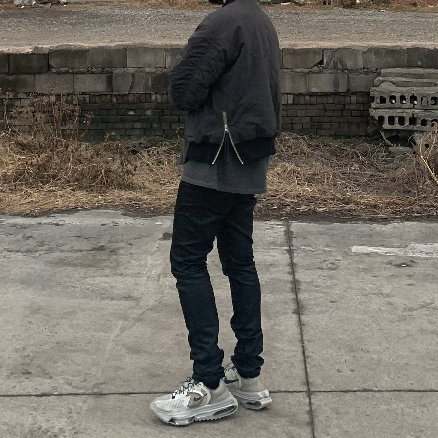 Nike x Matthew M Williams Zoom 004 Stone 착용 스타일