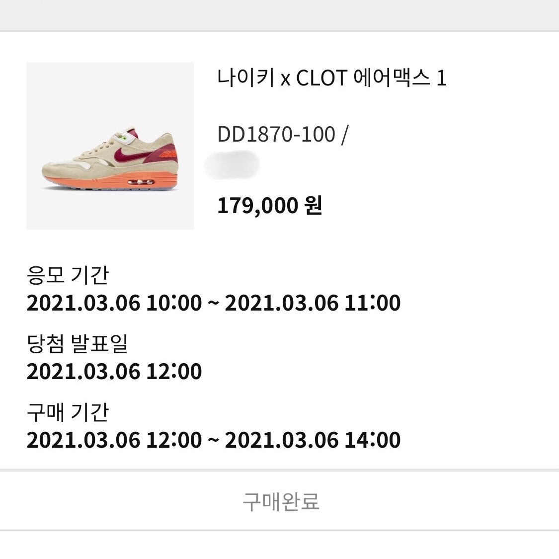Nike x Clot Air Max 1 Net 착용 스타일