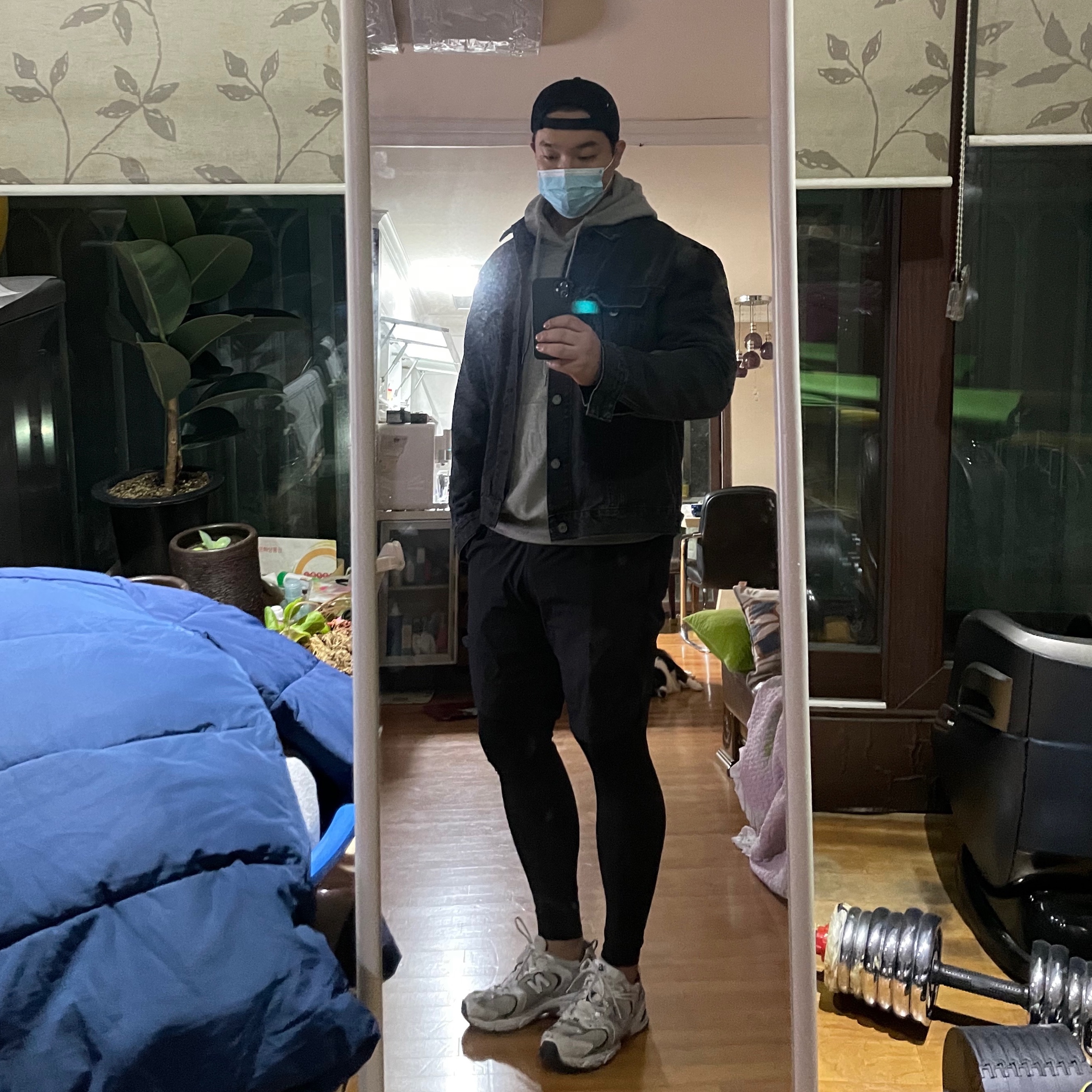 New Balance 530 White 착용 스타일