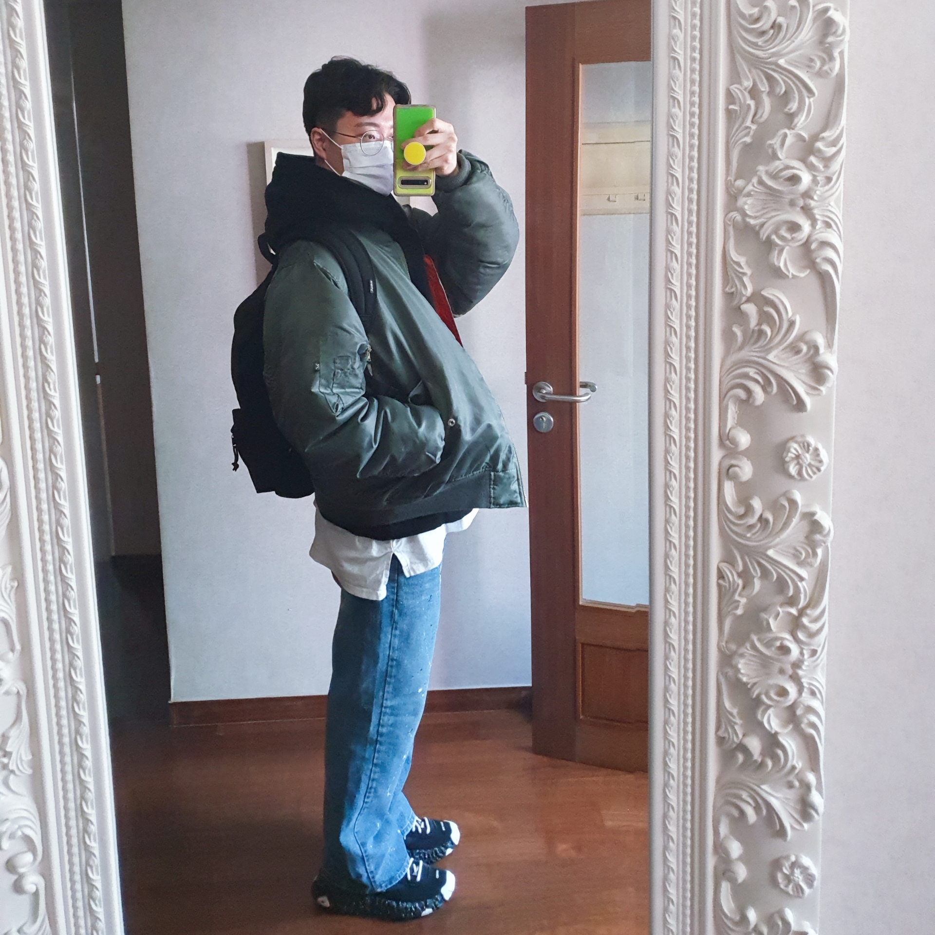 Nike x Undercover Overbreak SP Black 착용 스타일 - 2