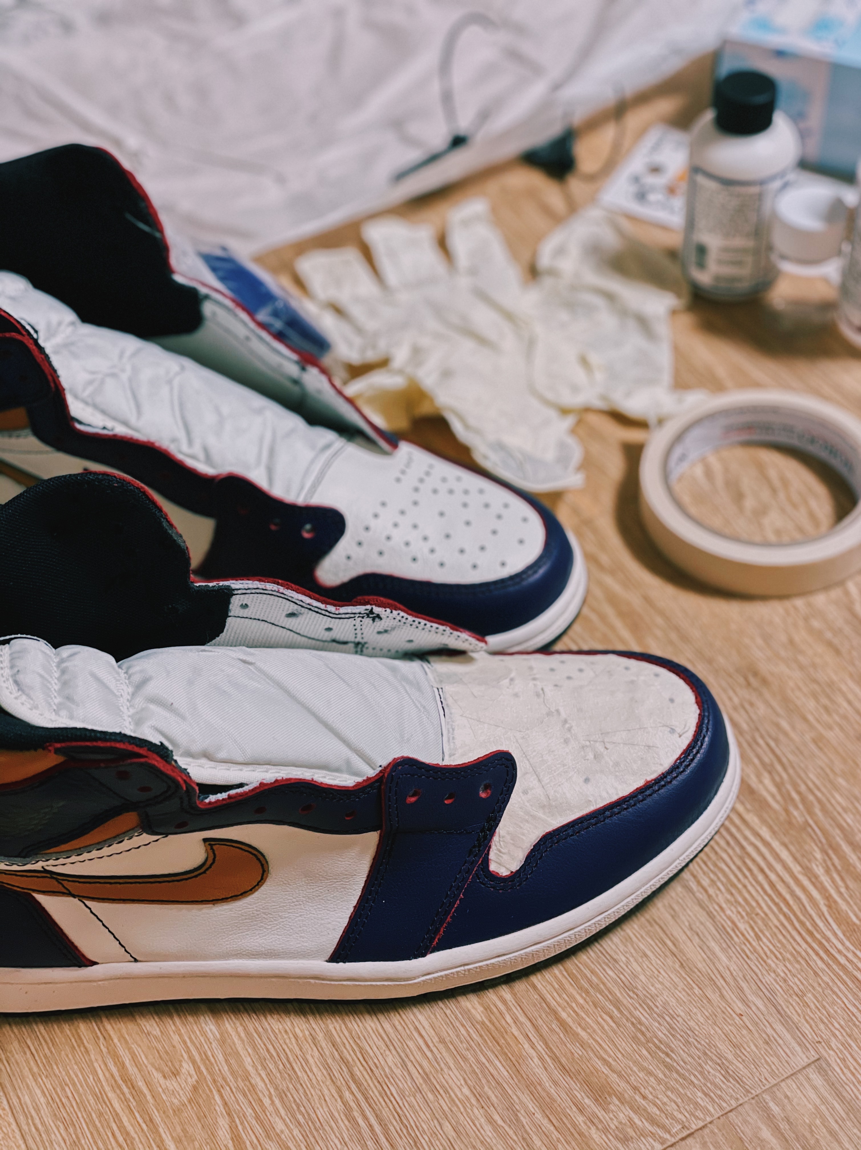 Jordan 1 Retro High OG Defiant SB LA to Chicago 착용 스타일 - 2