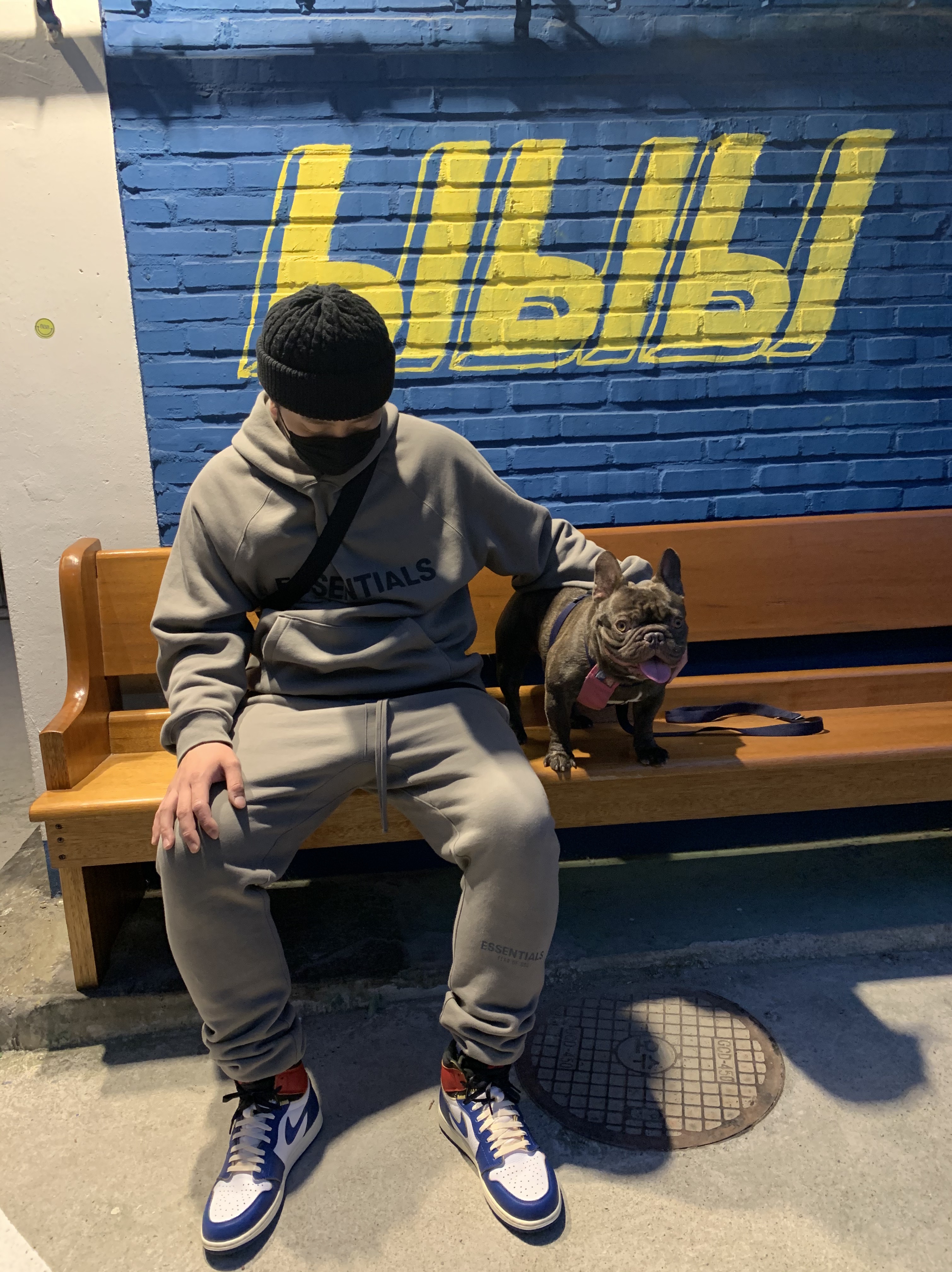 Jordan 1 x Union Retro High Blue Toe 착용 스타일
