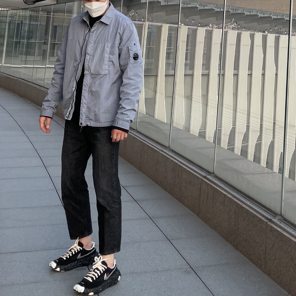 Nike x Undercover Overbreak SP Black 착용 스타일