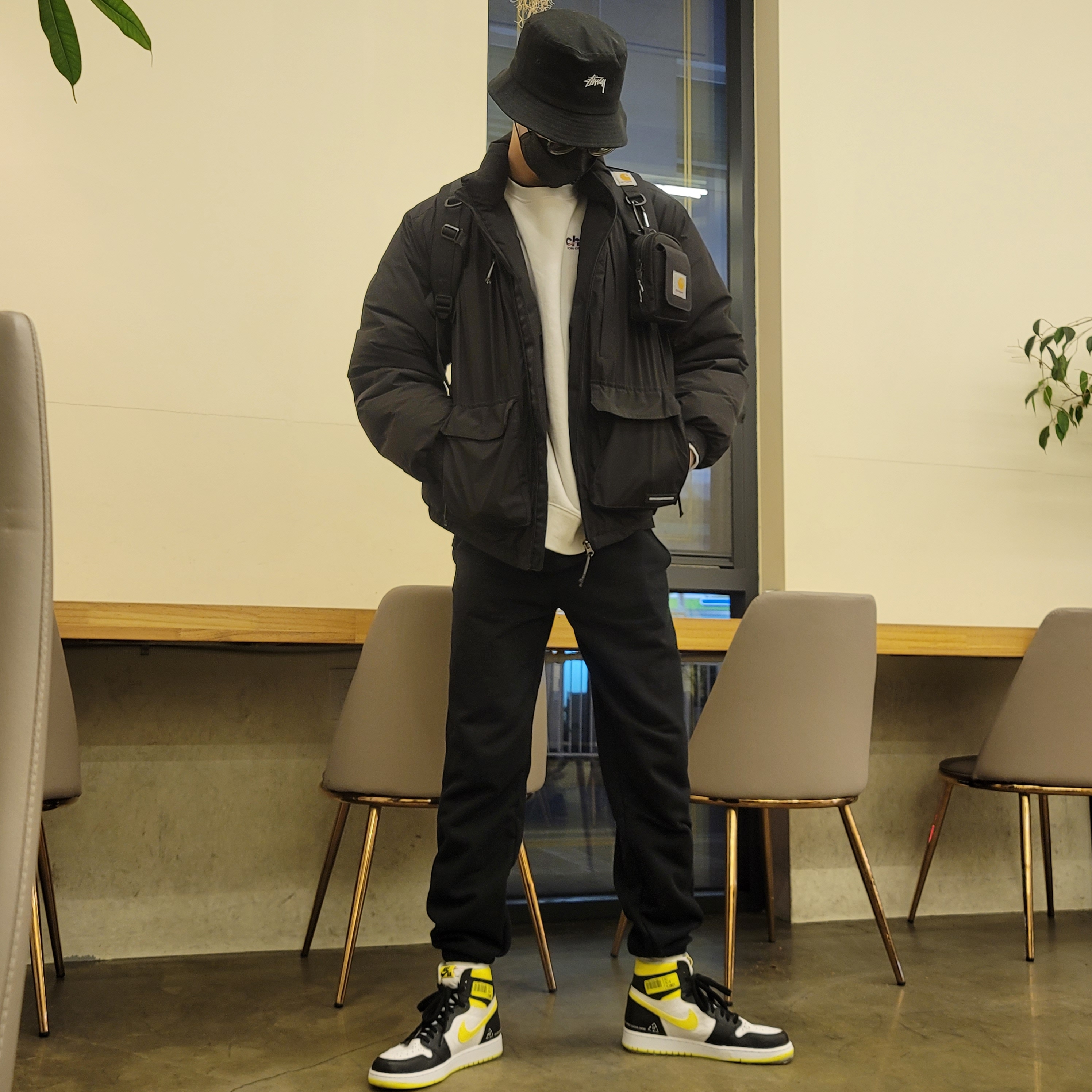 Jordan 1 Retro High OG First Class Flight 착용 스타일 - 2
