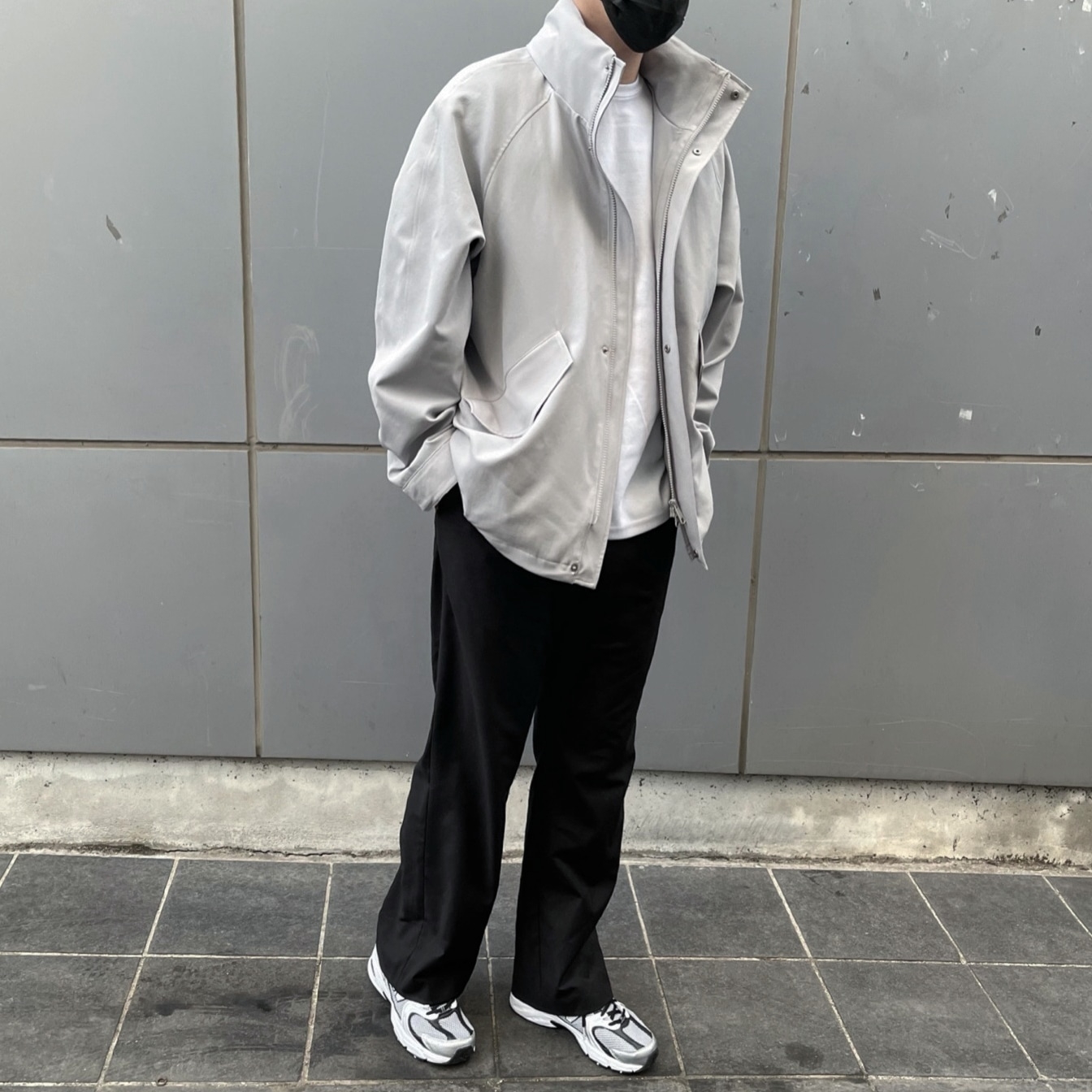 New Balance 530 White 착용 스타일