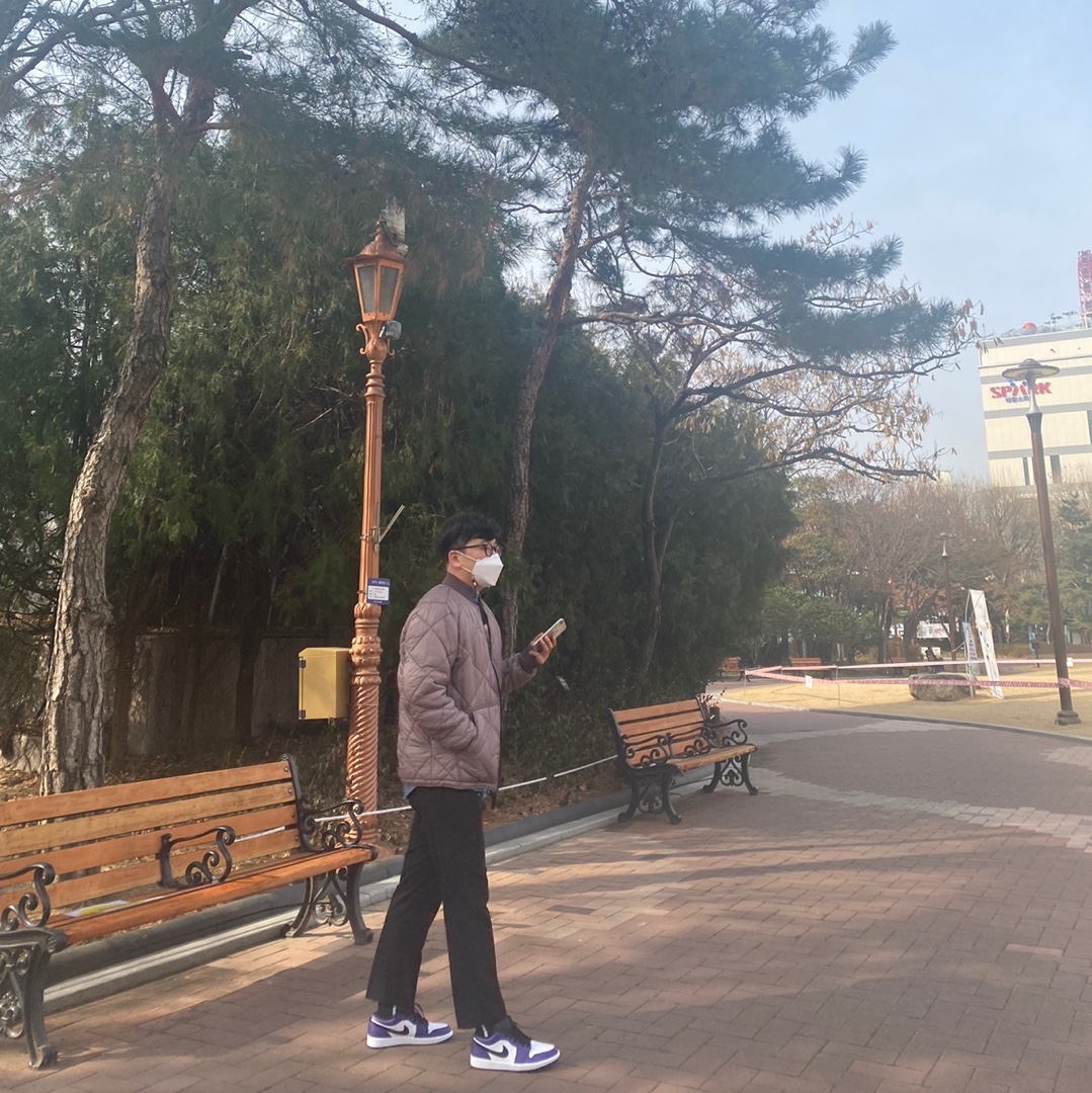 Jordan 1 Low Court Purple 2020 착용 스타일