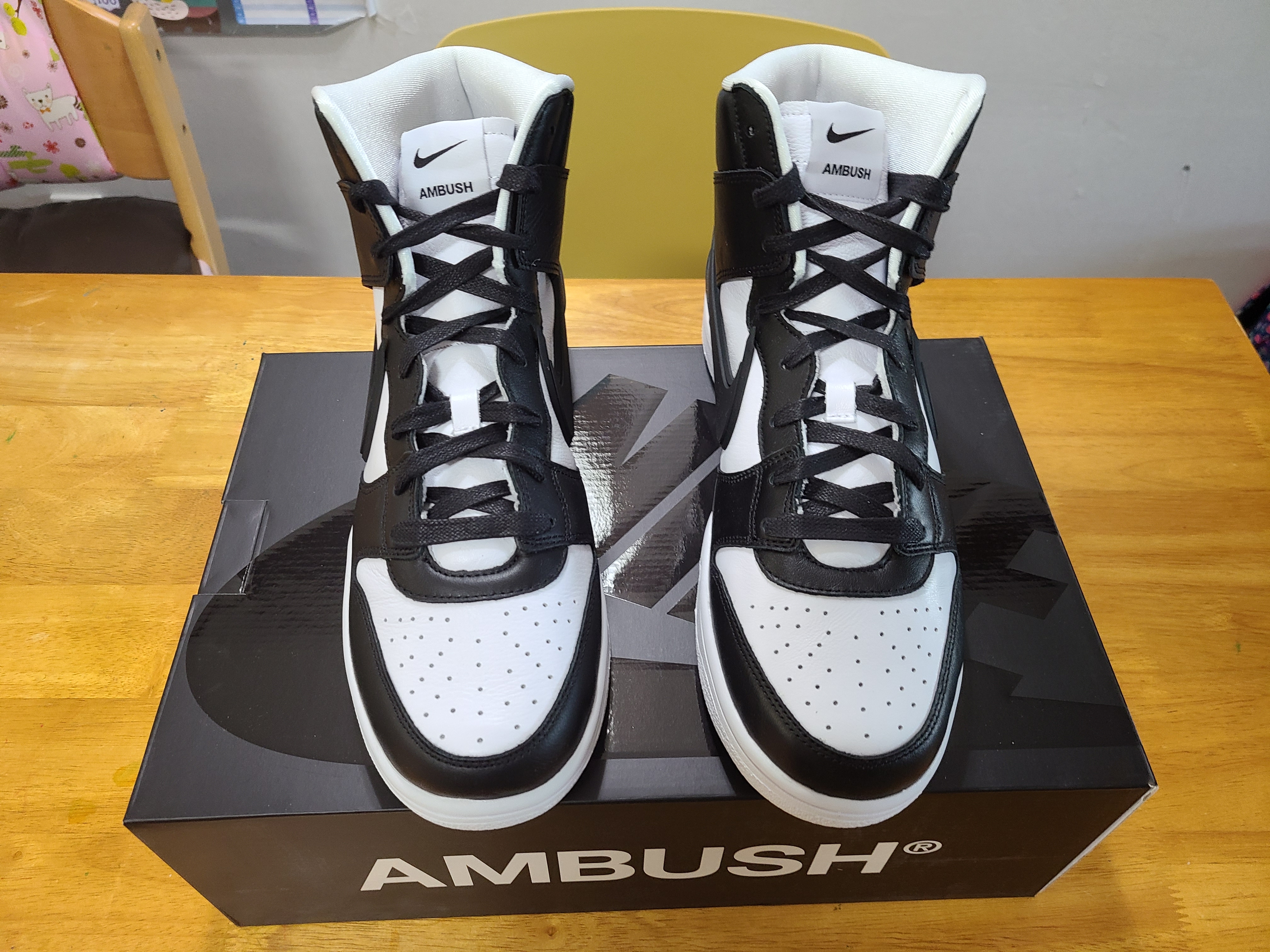 Nike x Ambush Dunk High Black 착용 스타일 - 1
