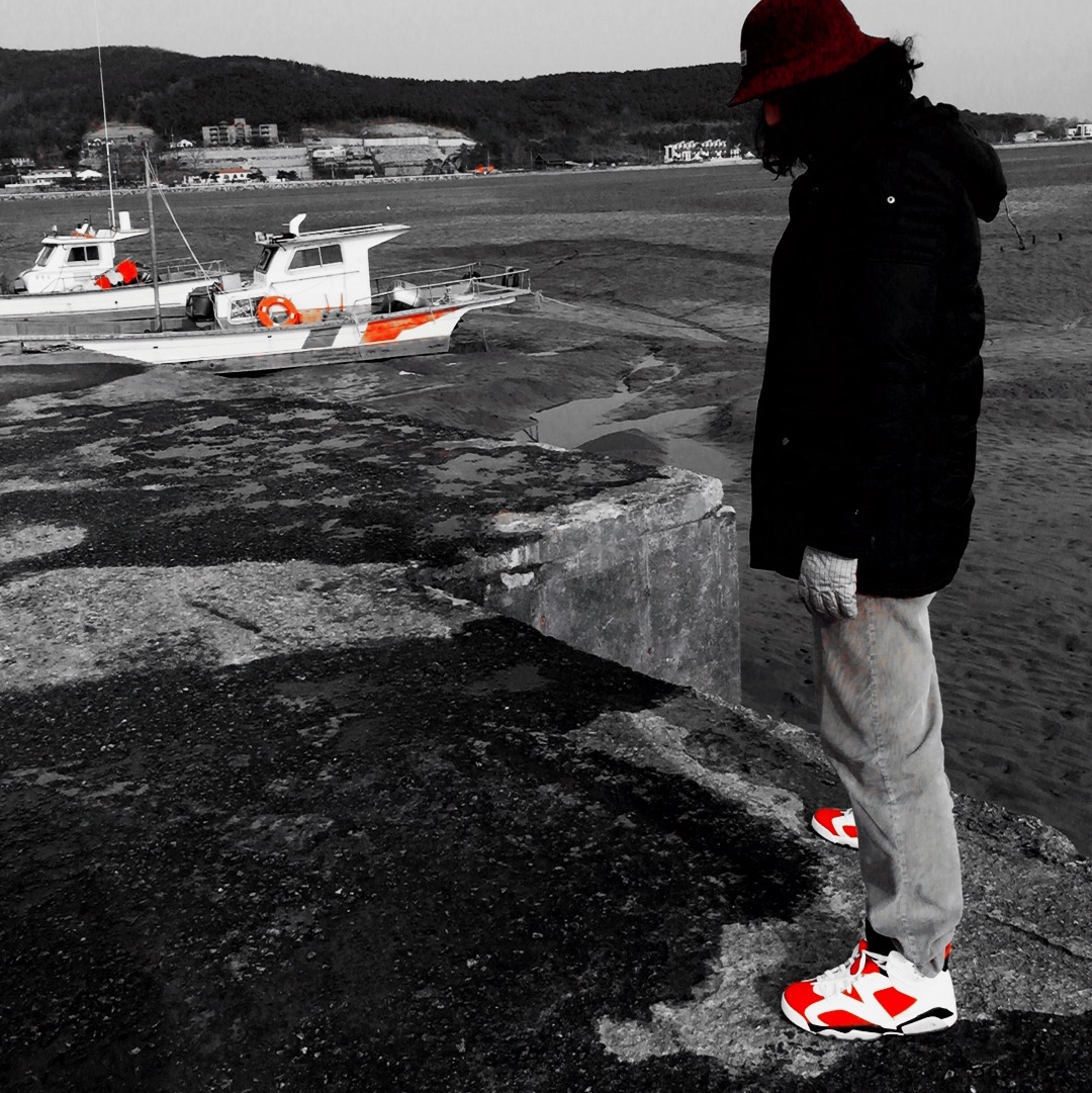 Jordan 6 Retro Carmine 2014 착용 스타일