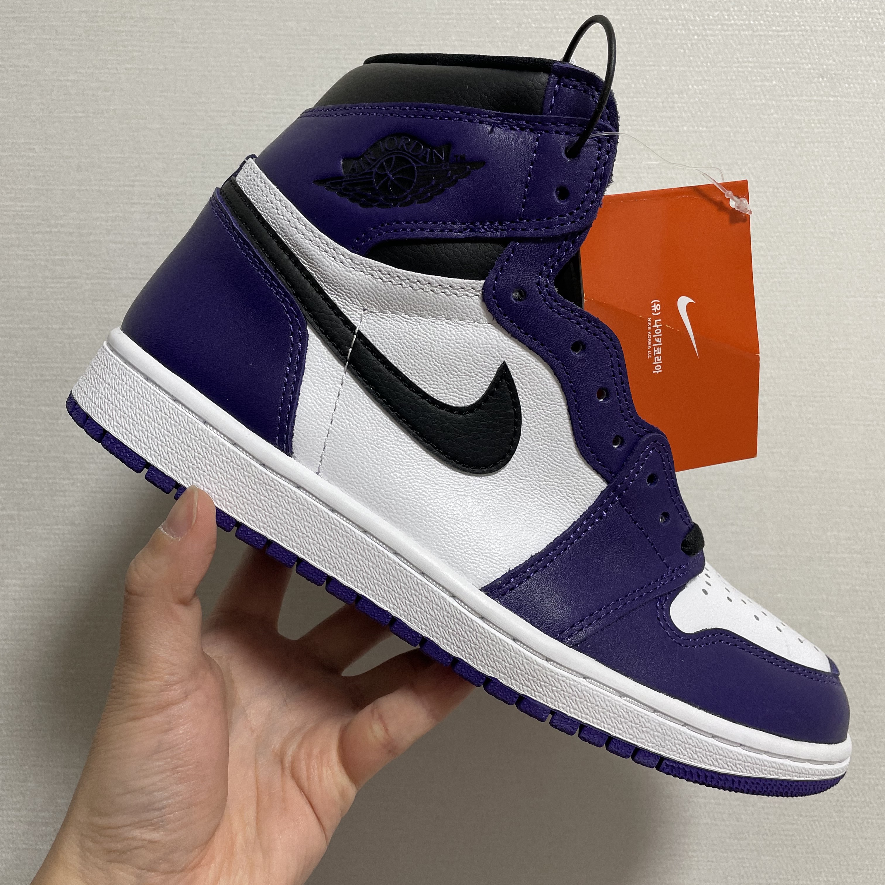Jordan 1 Retro High OG Court Purple 2020 착용 스타일