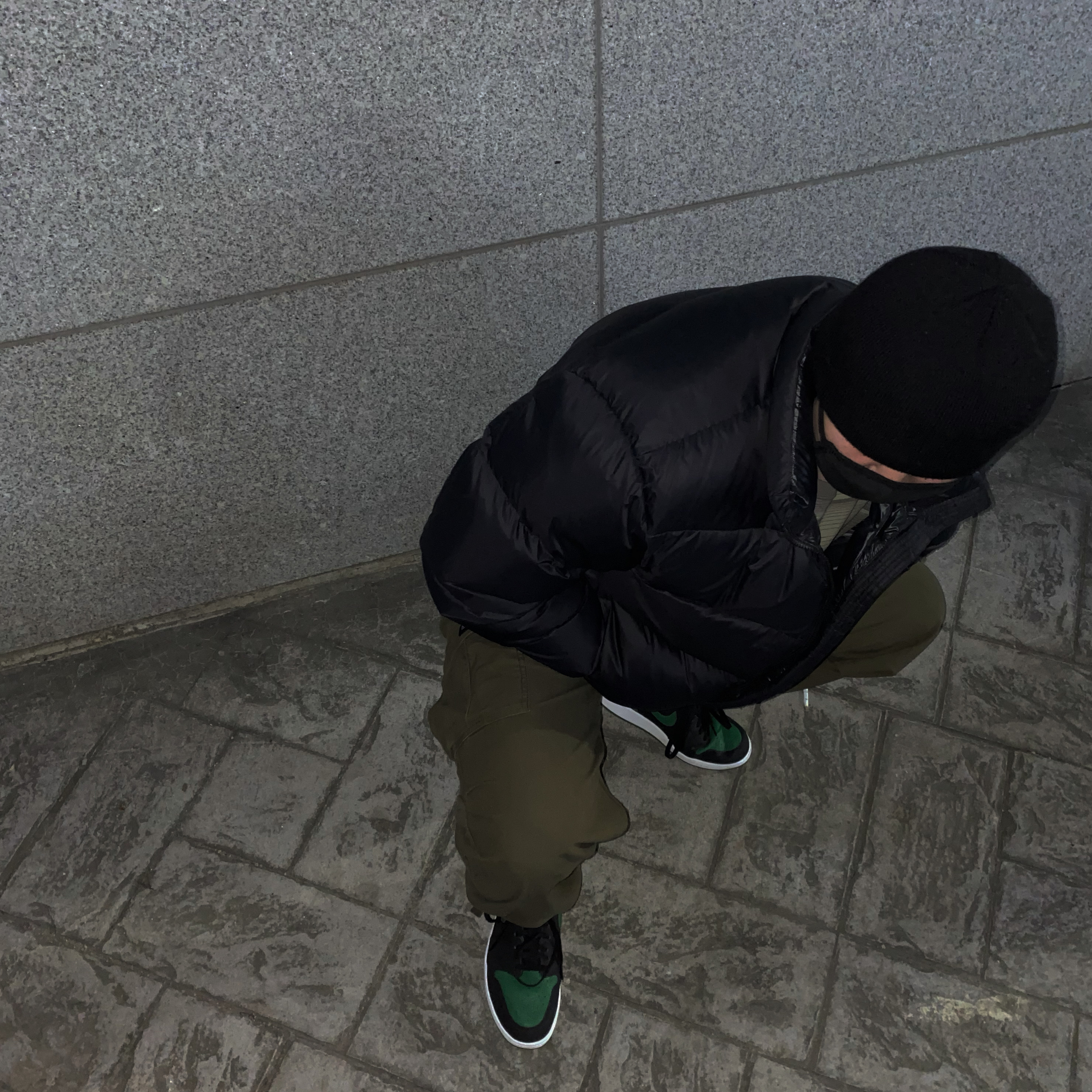 Jordan 1 Retro High OG Pine Green Black 착용 스타일
