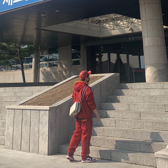 Supreme x Nike Jewel Reversible Ripstop Anorak Orange - 20FW, Supreme x Nike Jewel Reversible Ripstop Pants Orange - 20FW 착용 스타일