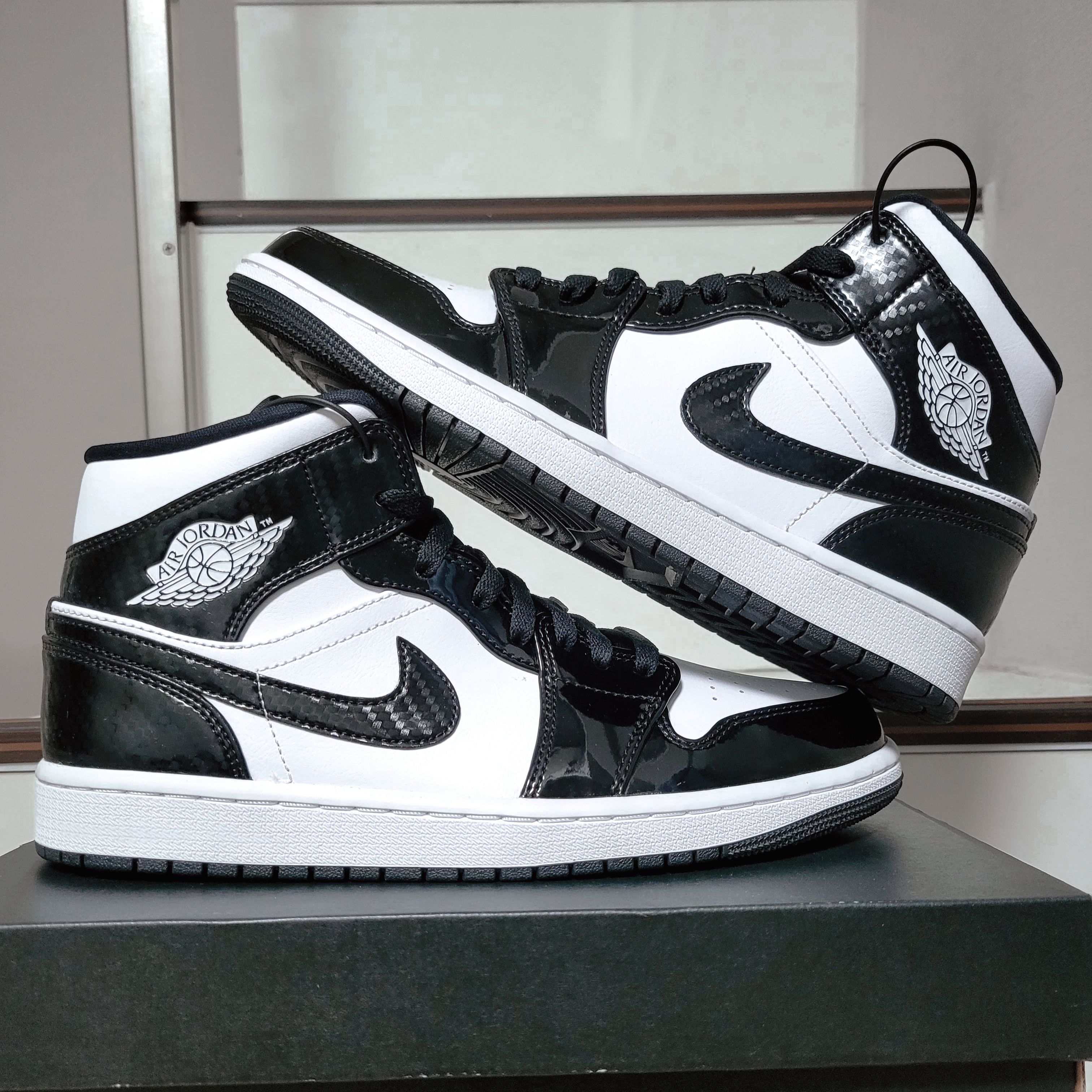 Jordan 1 Mid SE ASW Black 착용 스타일