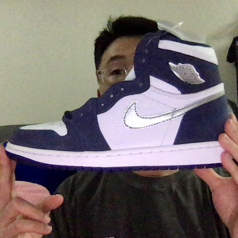 Jordan 1 Retro High OG CO.JP Midnight Navy 착용 스타일