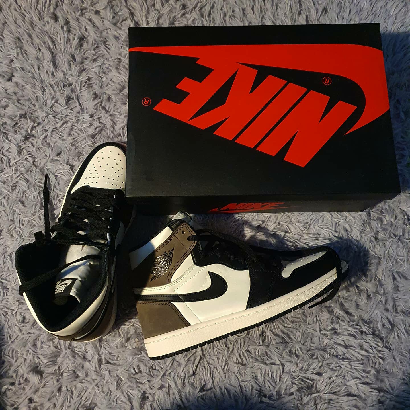 Jordan 1 Retro High OG Black Mocha 착용 스타일
