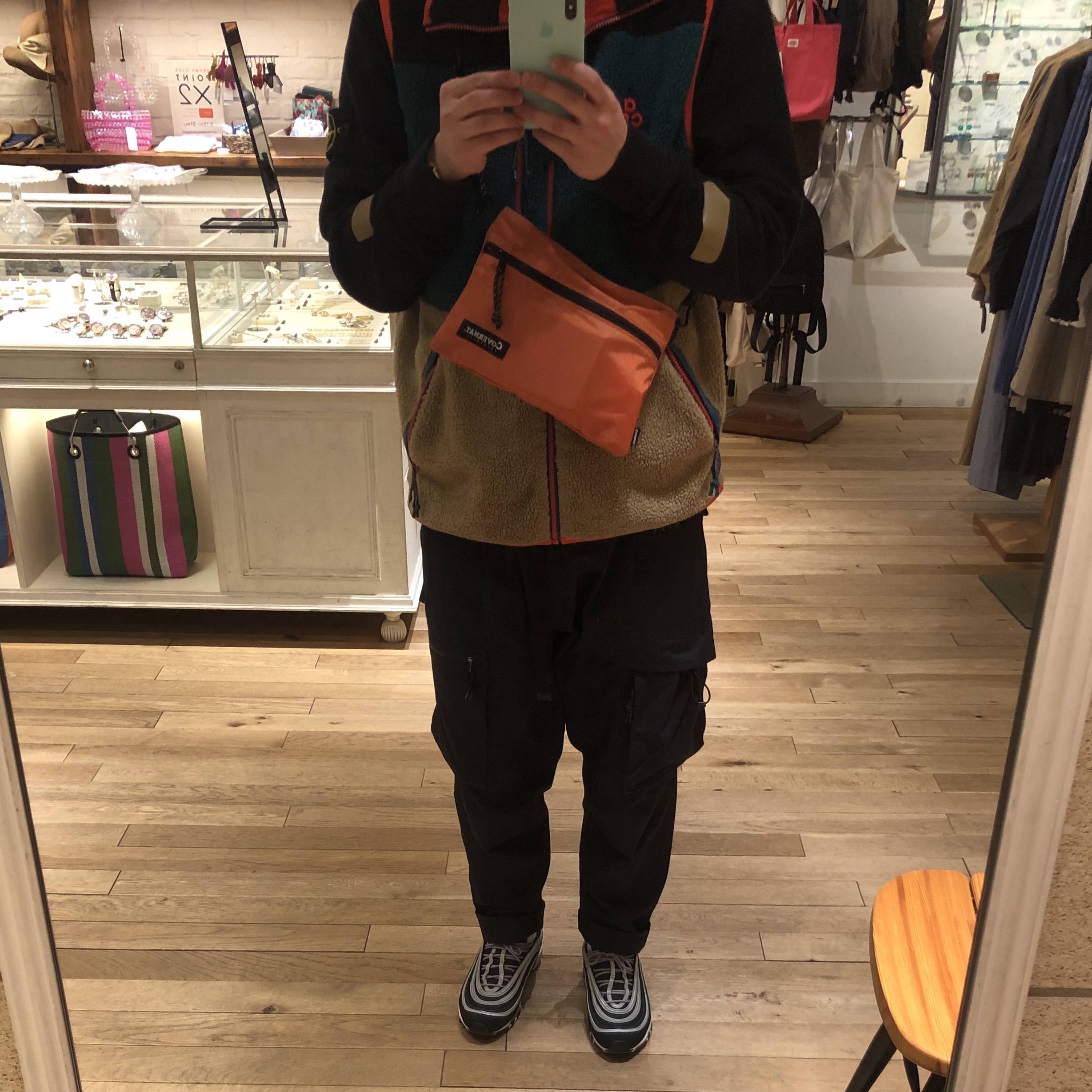 Nike Air Max 97 OG Black Volt Asia 착용 스타일