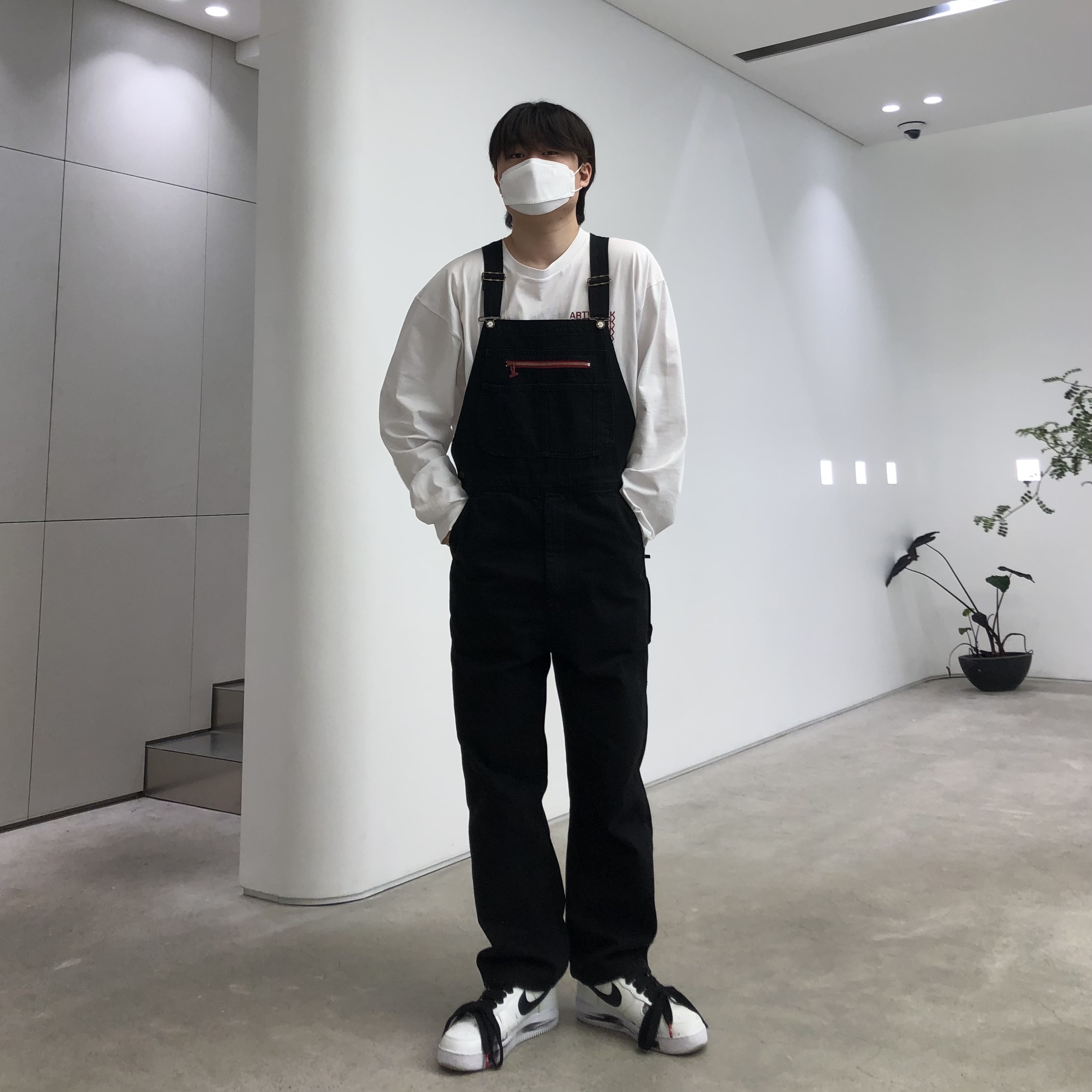Nike x Peaceminusone Air Force 1 Low Para-Noise 2.0 착용 스타일