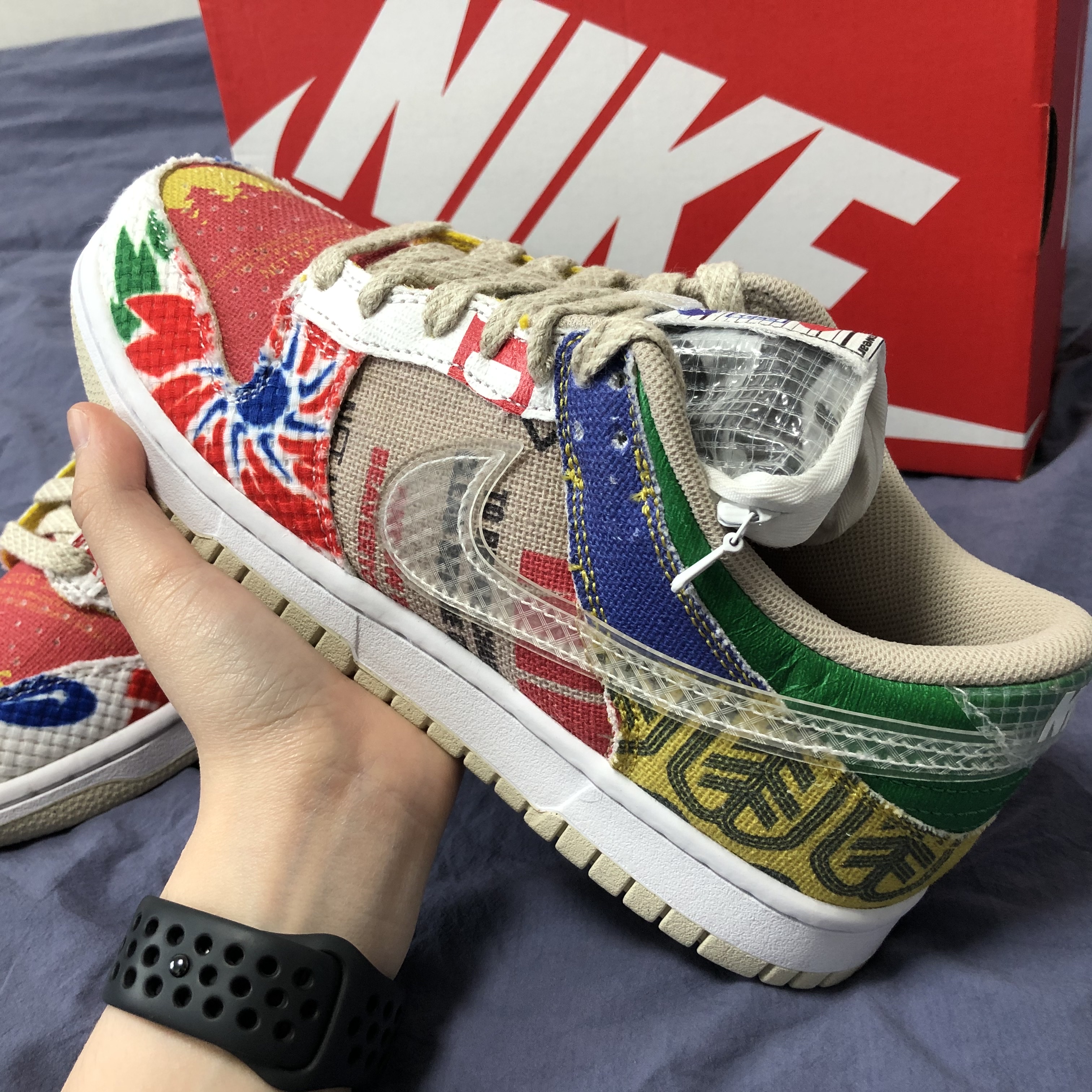 Nike Dunk Low SP City Market 착용 스타일 - 1