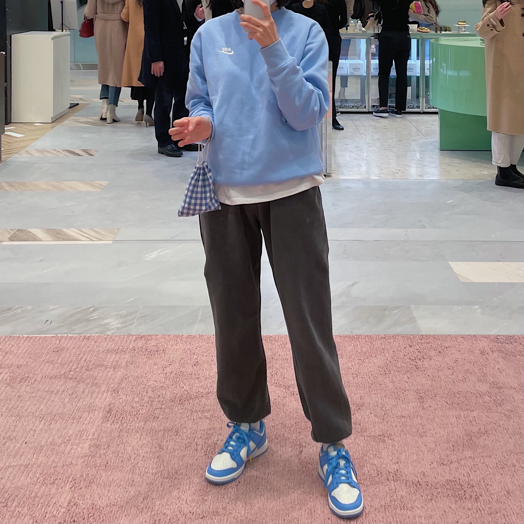 (W) Nike Dunk Low Coast 착용 스타일