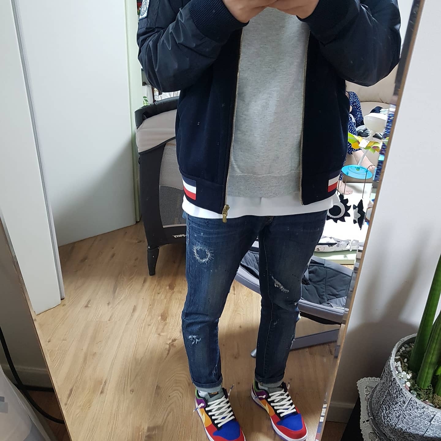 Nike Dunk Low SP Retro Viotech 2019 착용 스타일
