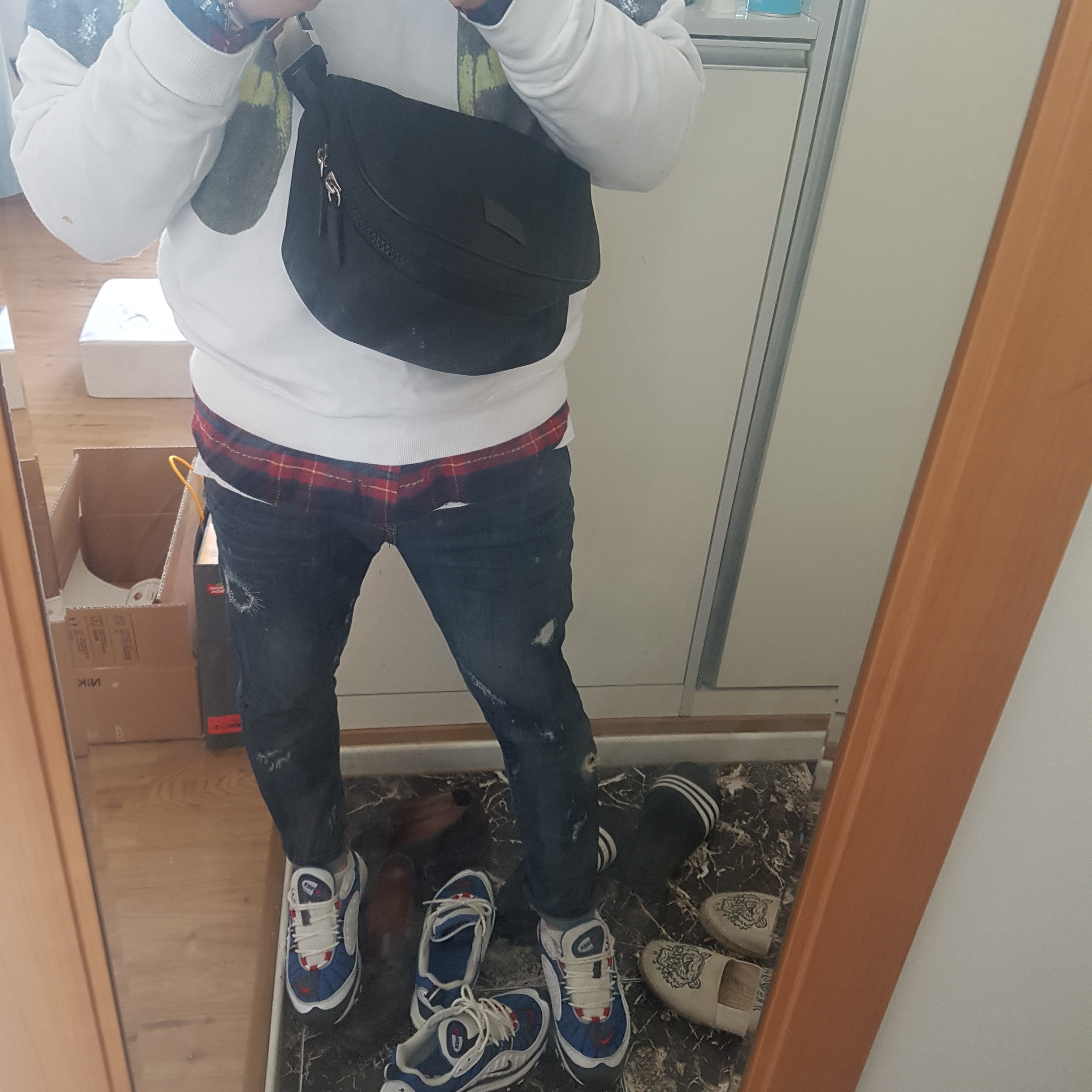 Nike Air Max 98 Gundam 2018 착용 스타일