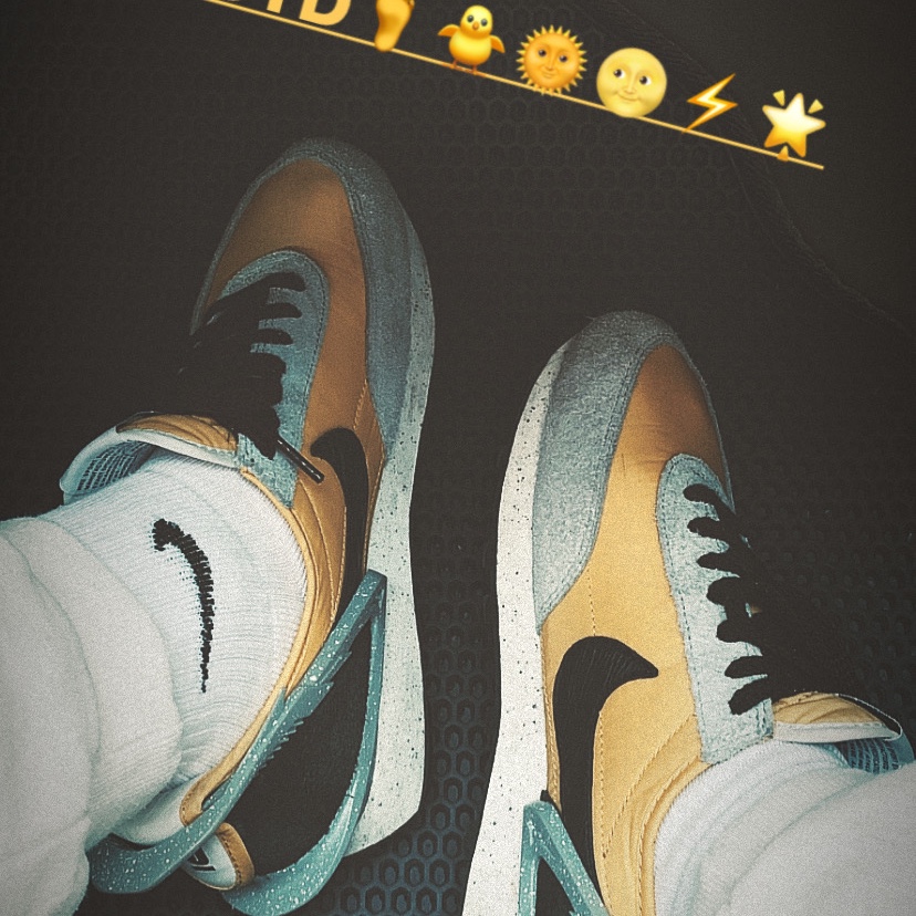 Nike x Undercover Daybreak Bright Citron 착용 스타일