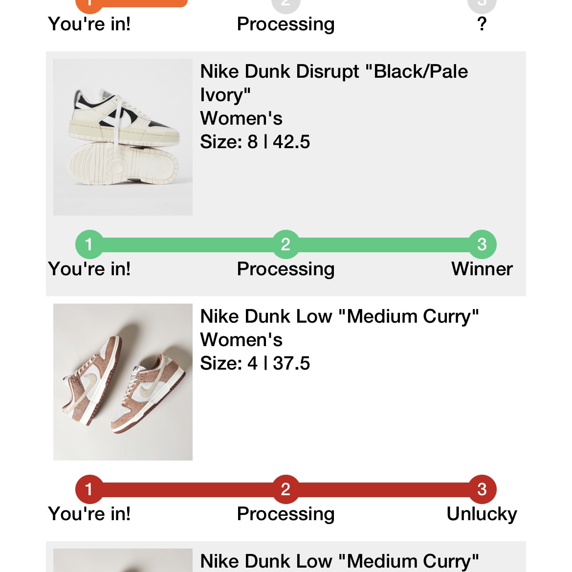 (W) Nike Dunk Low Disrupt Pale Ivory 착용 스타일