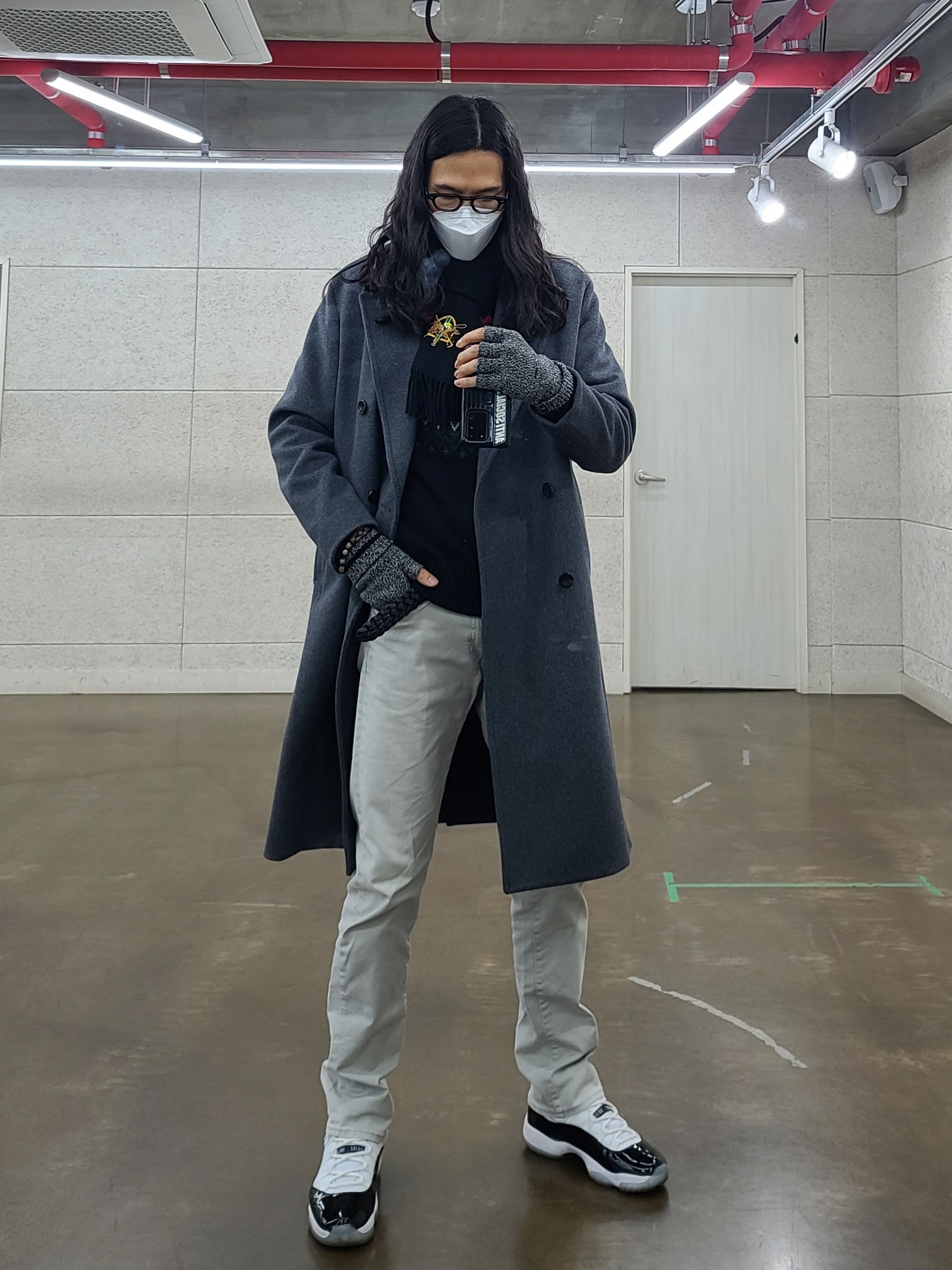 Jordan 11 Retro Concord 2018 착용 스타일 - 1