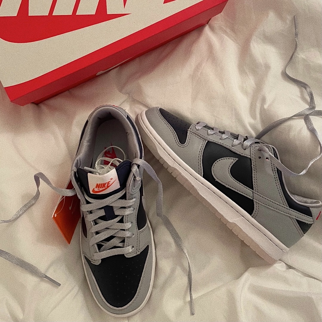 (W) Nike Dunk Low SP College Navy 착용 스타일