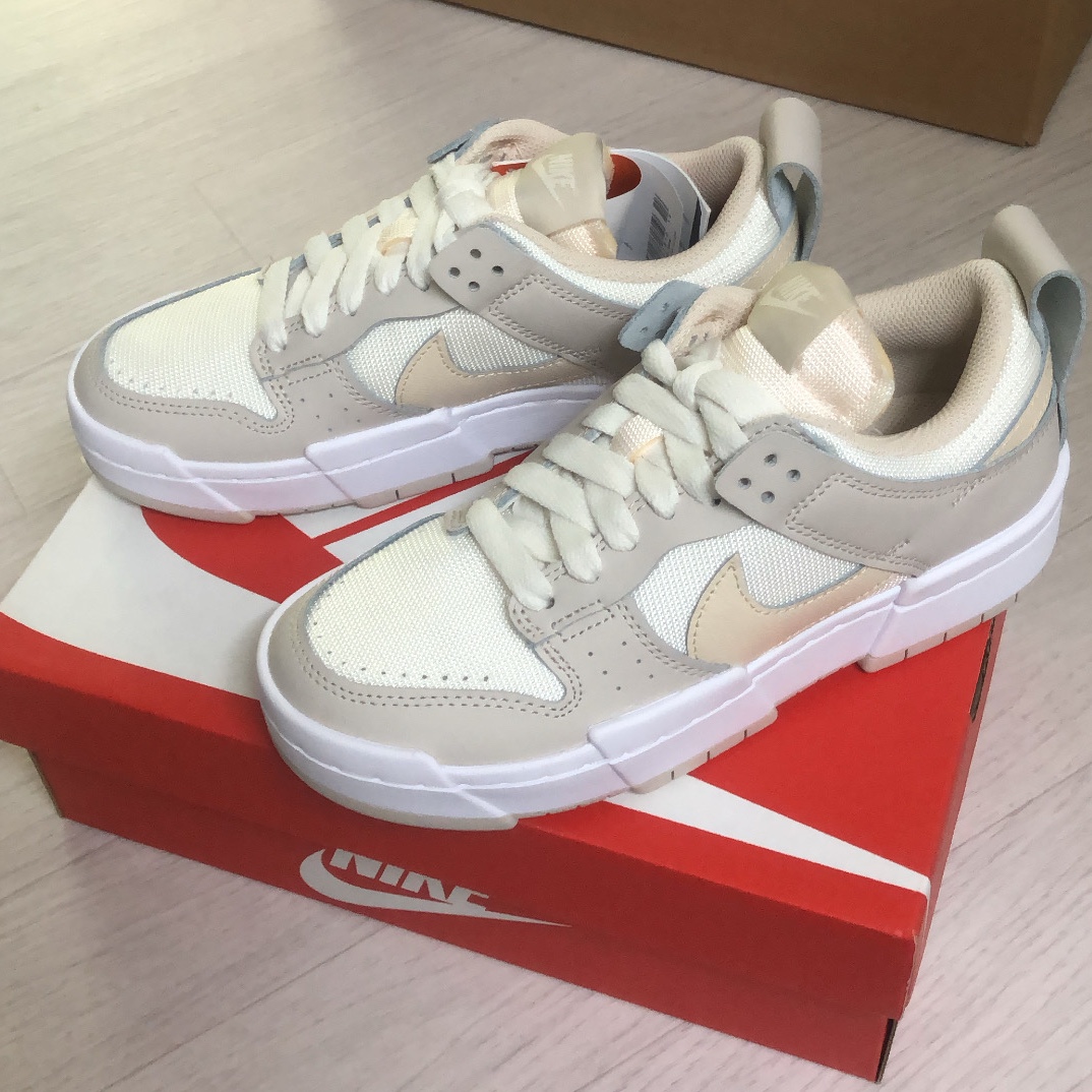 (W) Nike Dunk Low Disrupt Desert Sand 착용 스타일