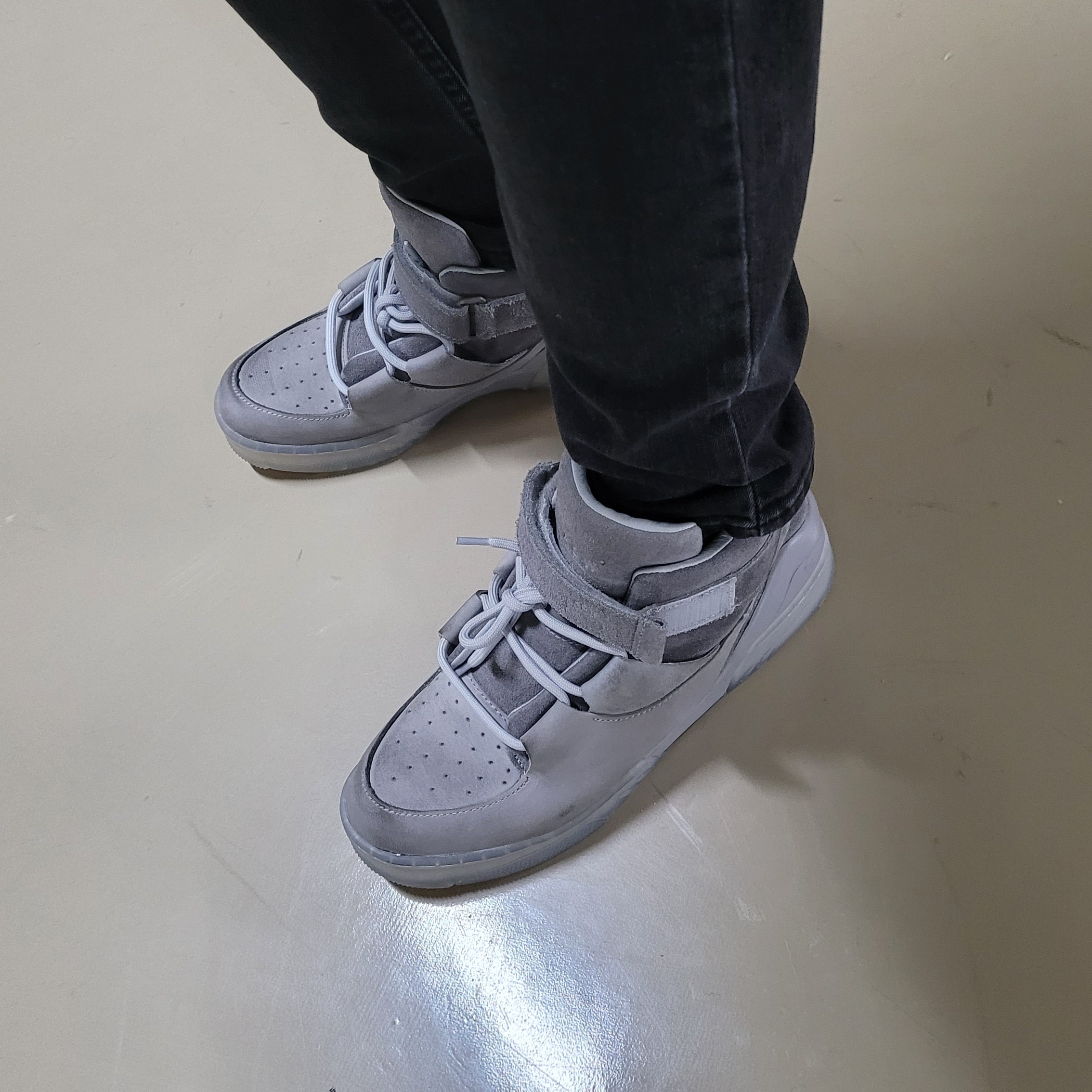 Converse x A-Cold-Wall ERX 260 Mid Grey Violet 착용 스타일 - 2