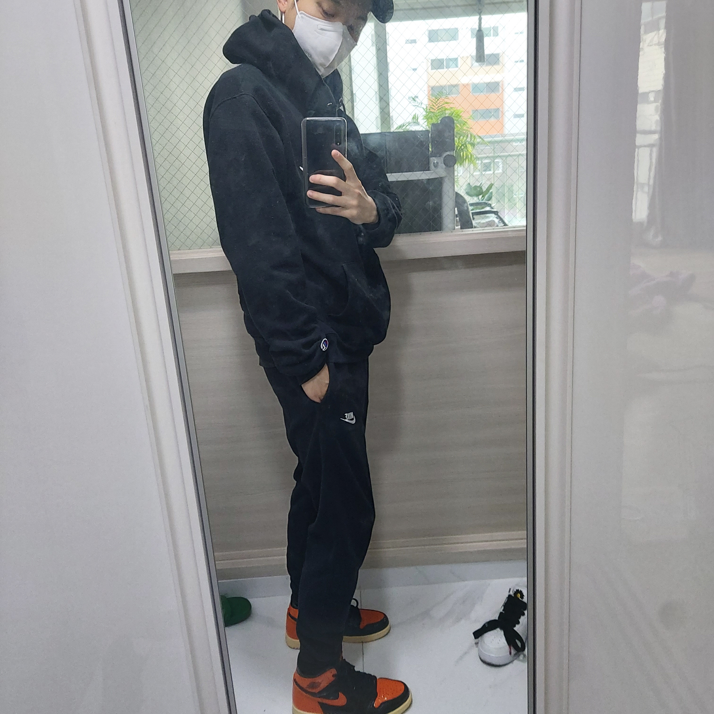 Jordan 1 Retro High Shattered Backboard 3.0 착용 스타일